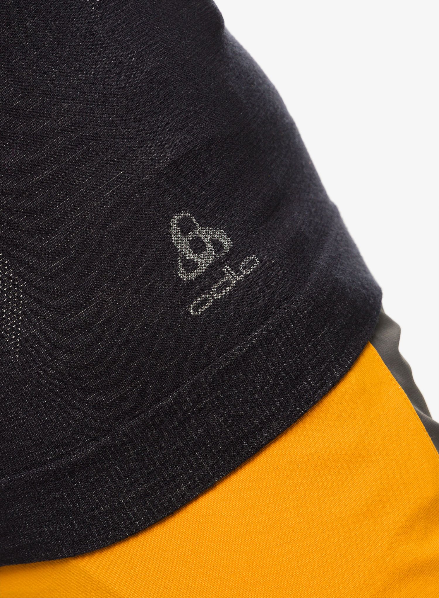 Термокофта Odlo Kinship PW 200 BL Top Turtle Neck LS Half Zip - black melange