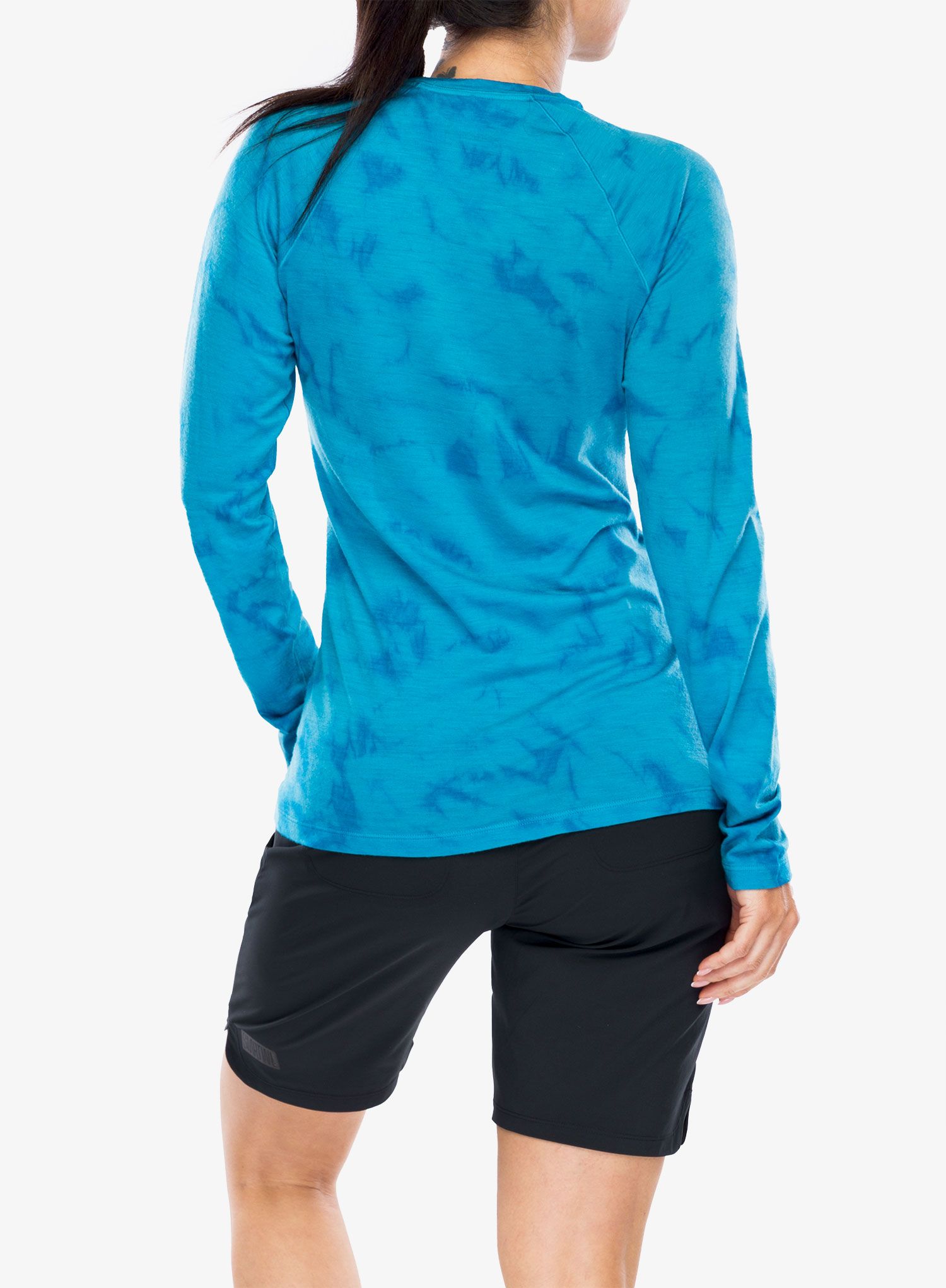Термокофта жіноча Smartwool Classic All-Season Merino Base Layer LS - pool blue