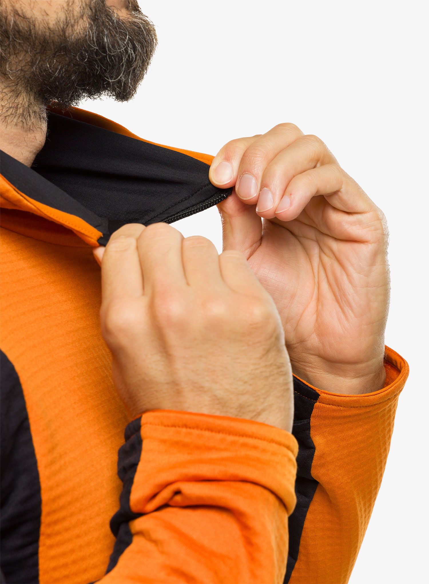 Кофта з каптуром Montura Stretch Color 2 Maglia - mandarine