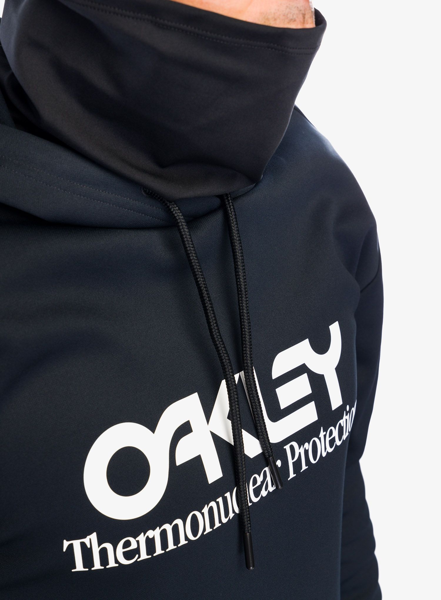 Кофта з каптуром Oakley Rider Long 2.0 Hoodie - black/white
