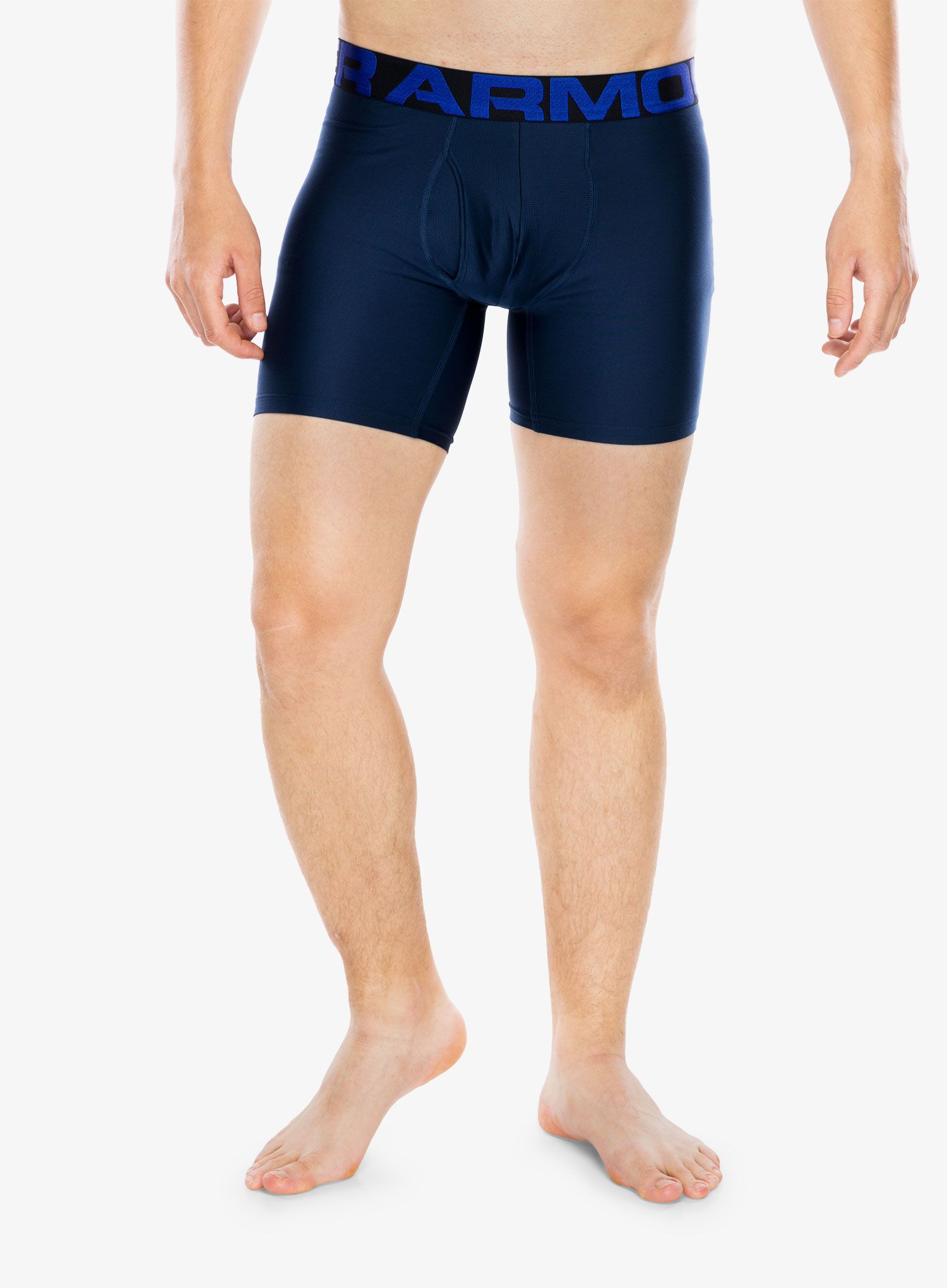Боксери  Under Armour Tech 6in 2 Pack - academy/mod gray light heather