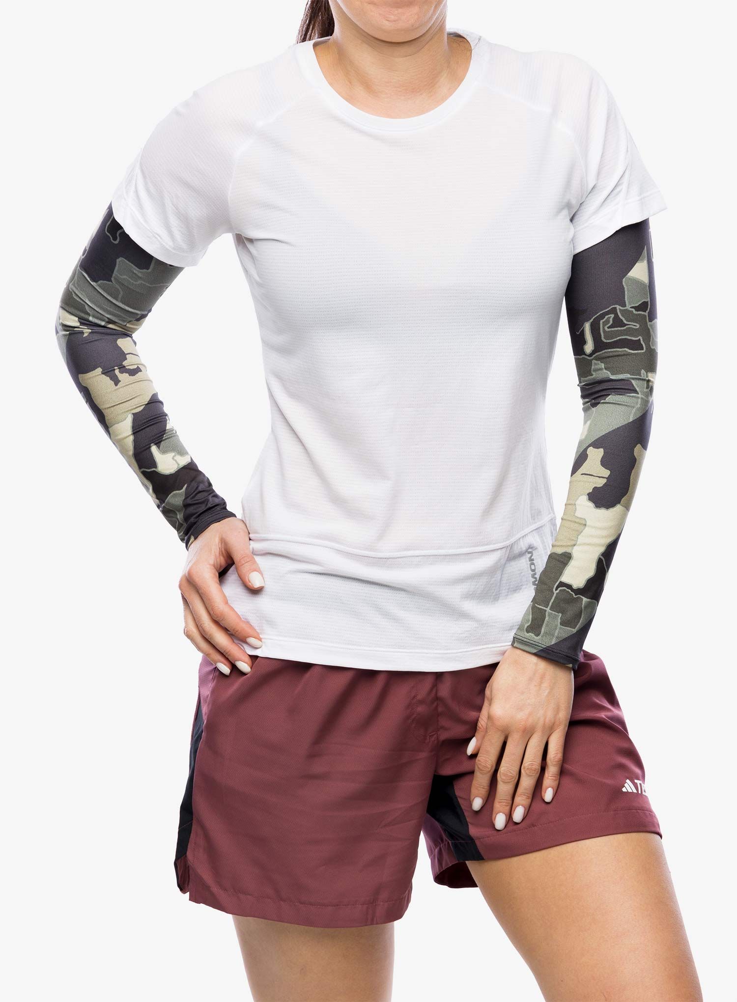 Нарукавники велосипедні Buff Arm Sleeves - utan forest