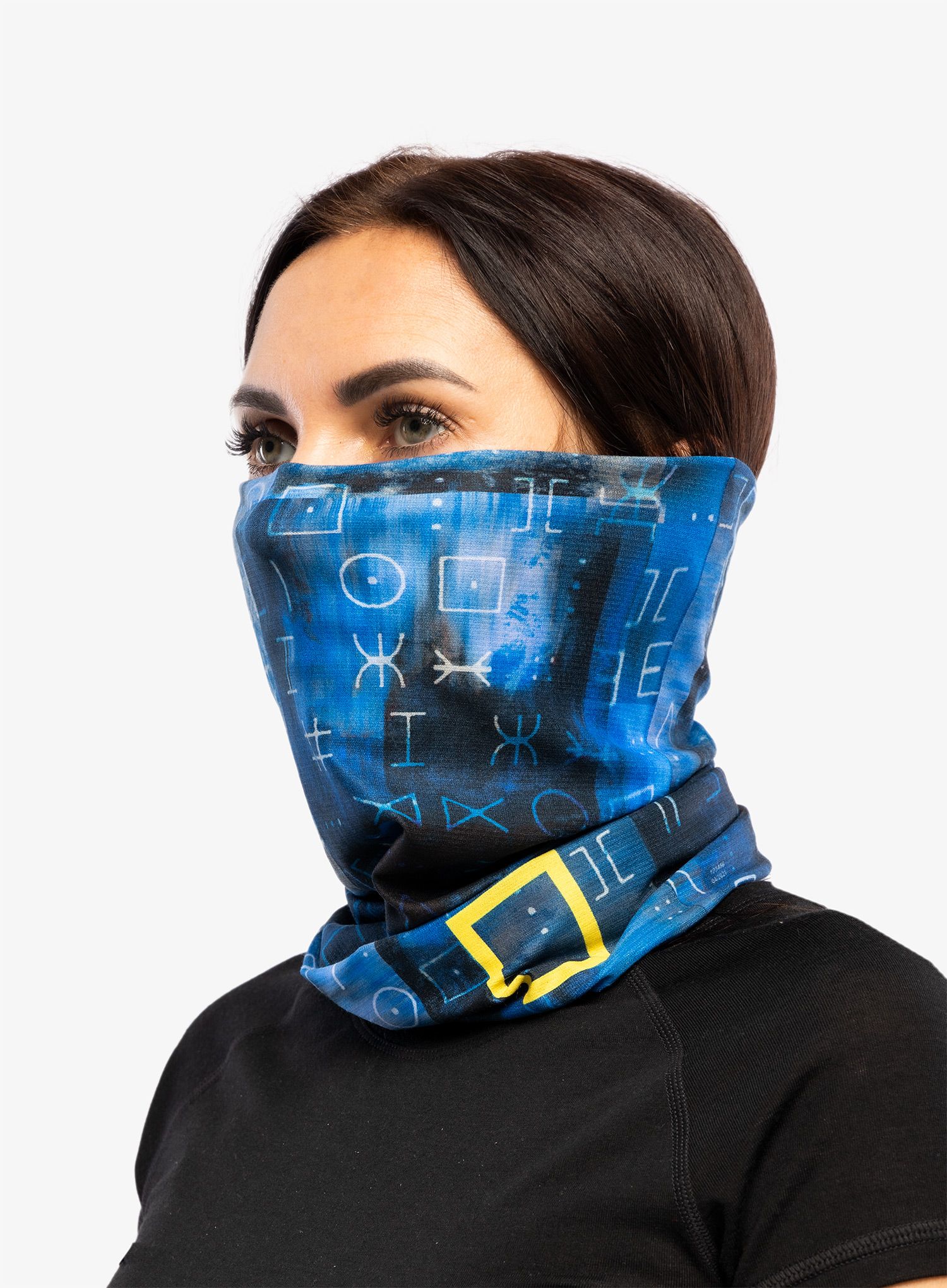 Пов'язка Buff CoolNet UV+ Insect Shield - unrel blue/blue