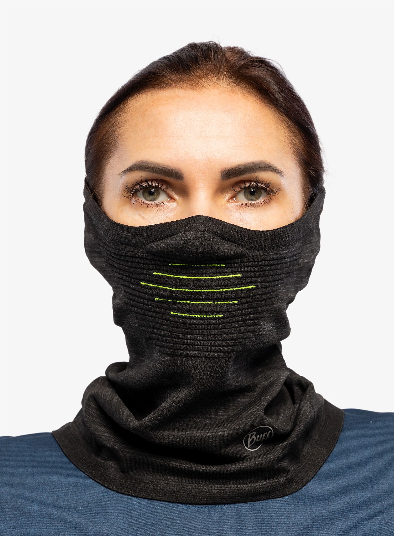 Пов'язка Buff Dryflx+ Neckwarmer - black