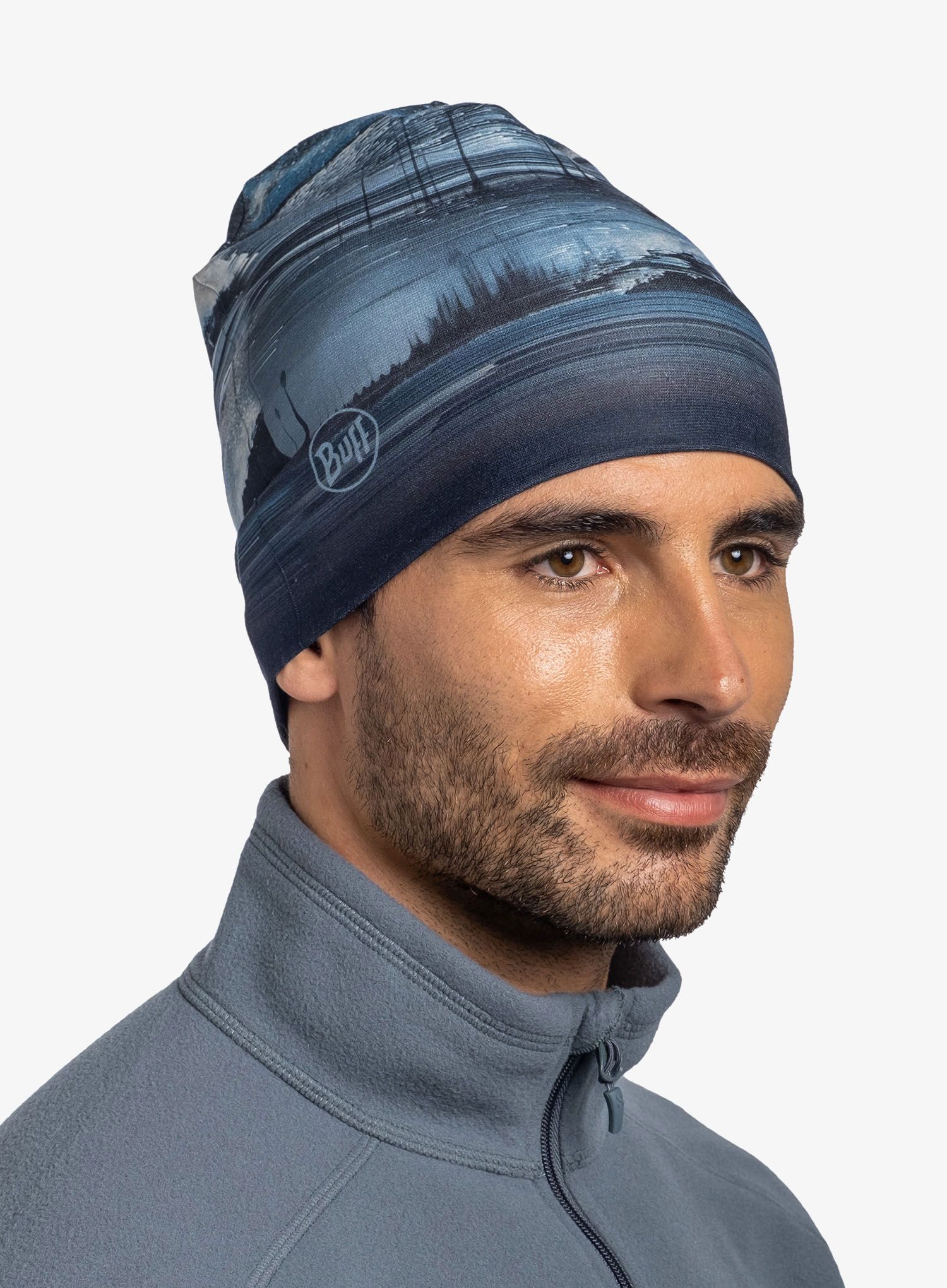 Термошапка Buff Ecostretch Beanie - oser blue