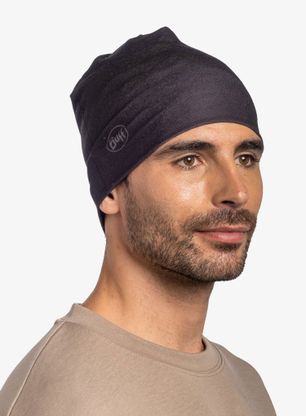 Термошапка Buff Ecostretch Beanie - solid black