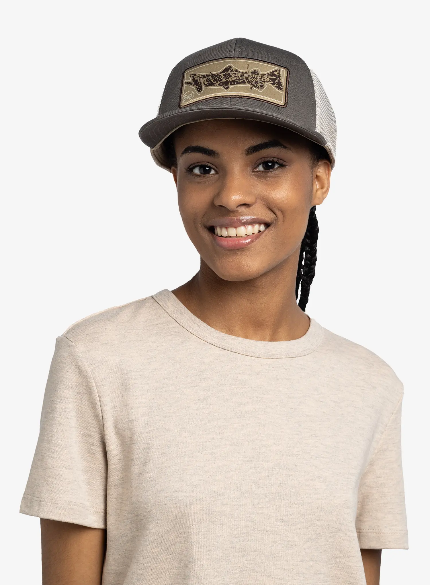 Кепка Buff Explore Trucker Cap - river khaki