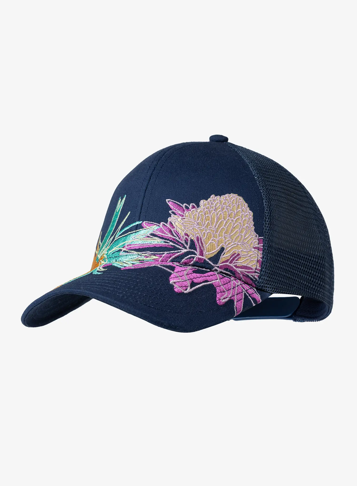 Кепка Buff Explore Trucker Cap - satry indigo