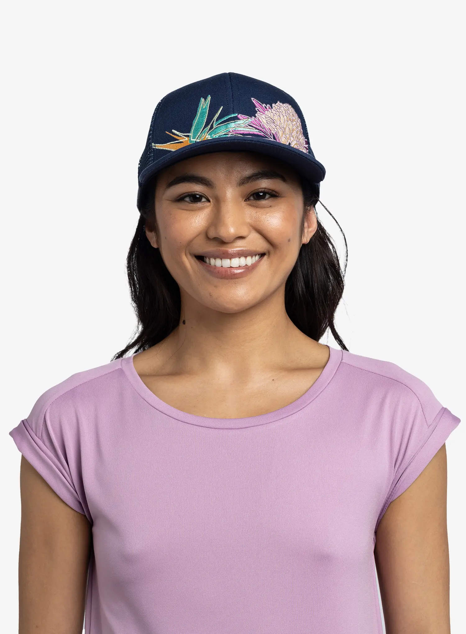 Кепка Buff Explore Trucker Cap - satry indigo
