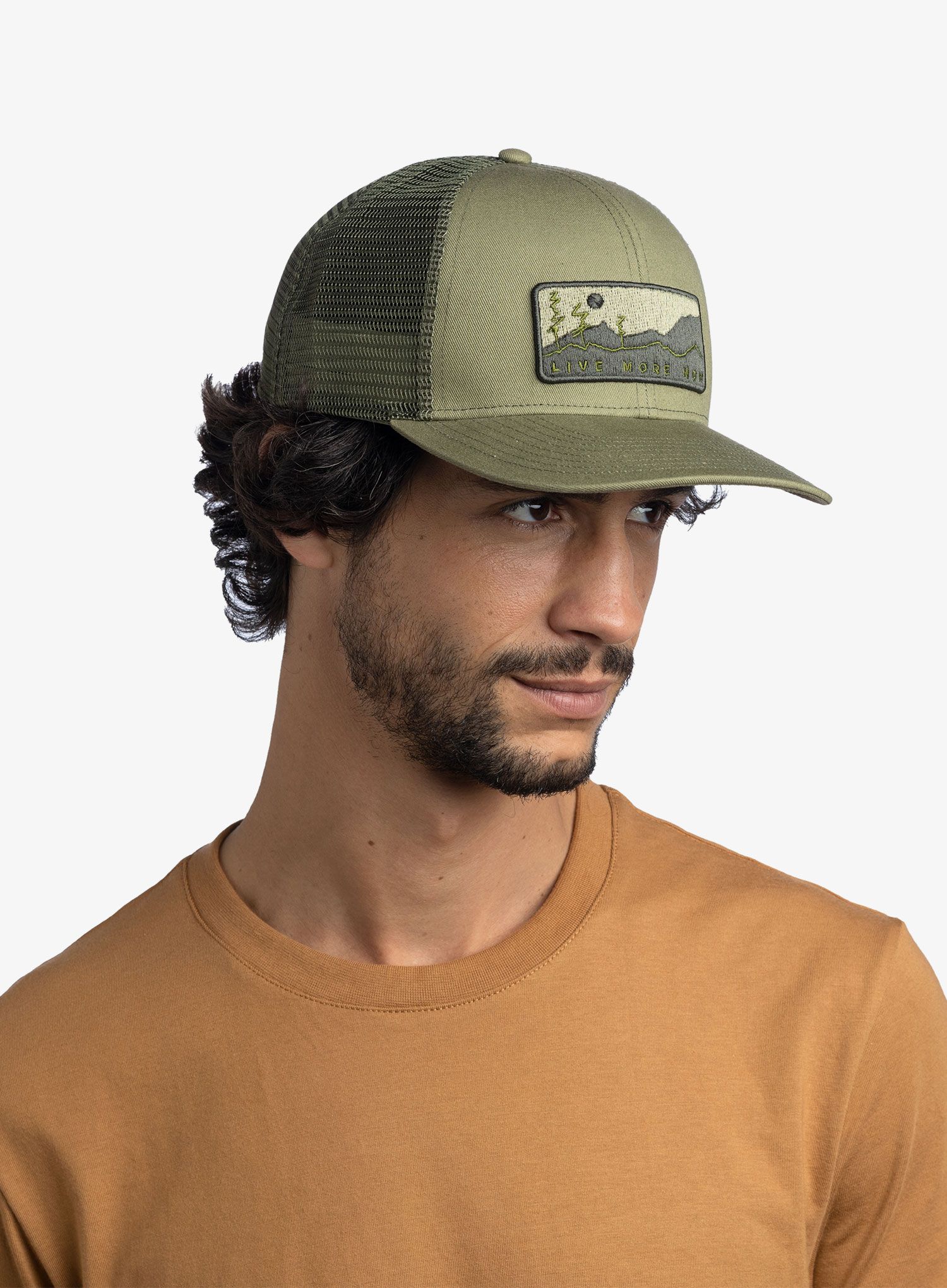 Кепка Buff Explore Trucker Cap - wate forest