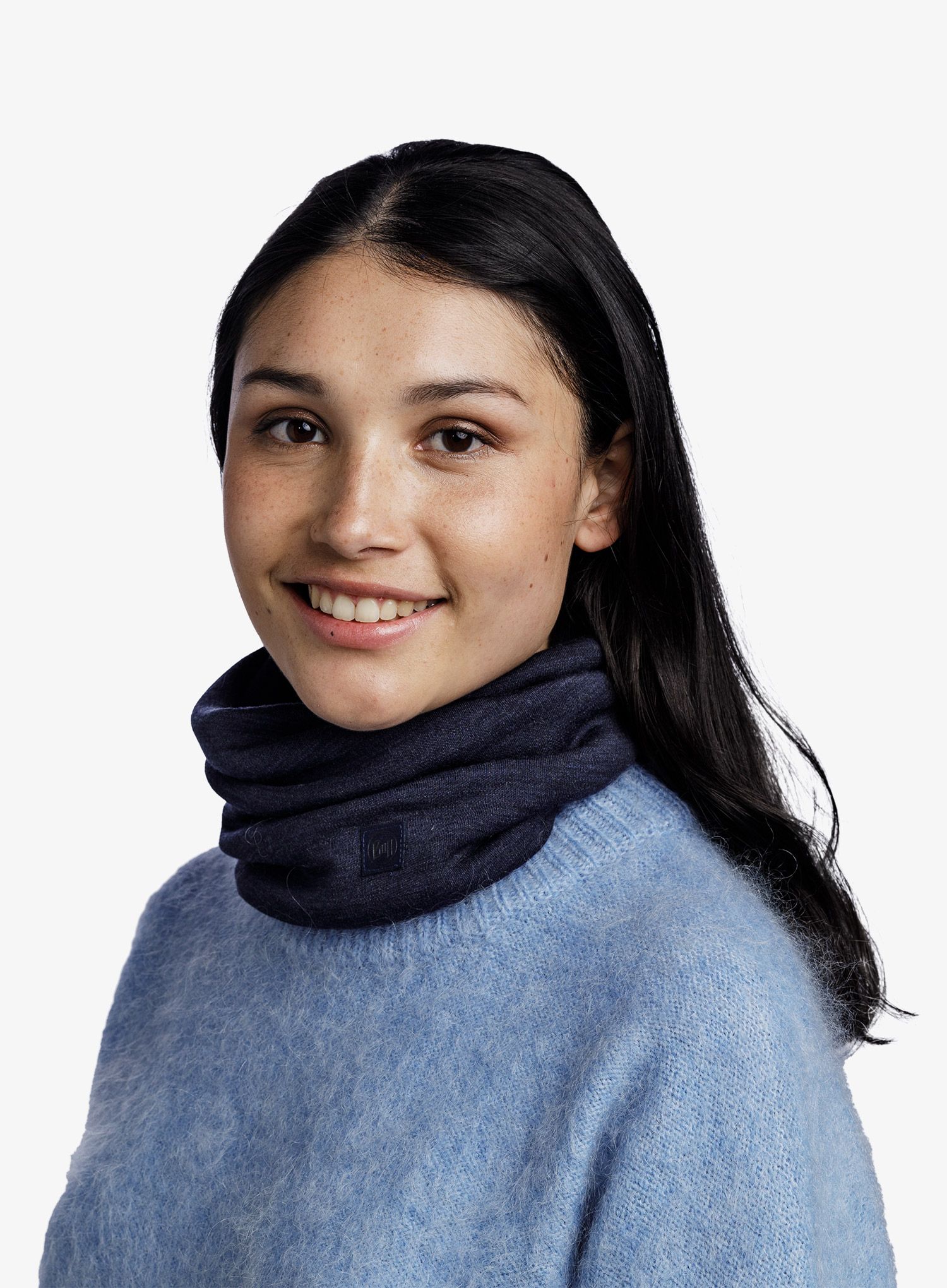 Пов'язка Buff Heavyweight Merino Wool - solid indigo