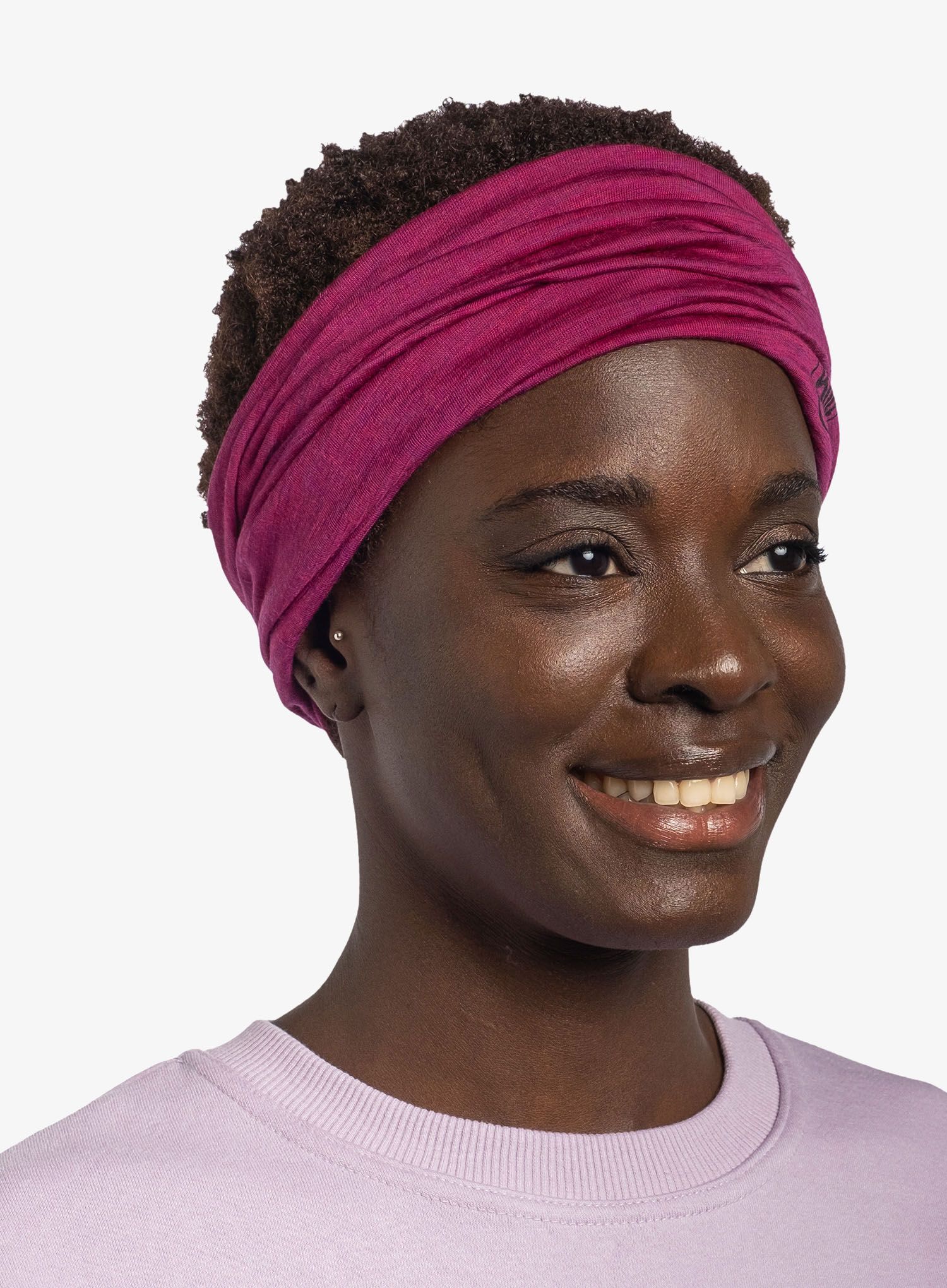 Пов'язка Buff Lightweight Merino Wool - solid magenta