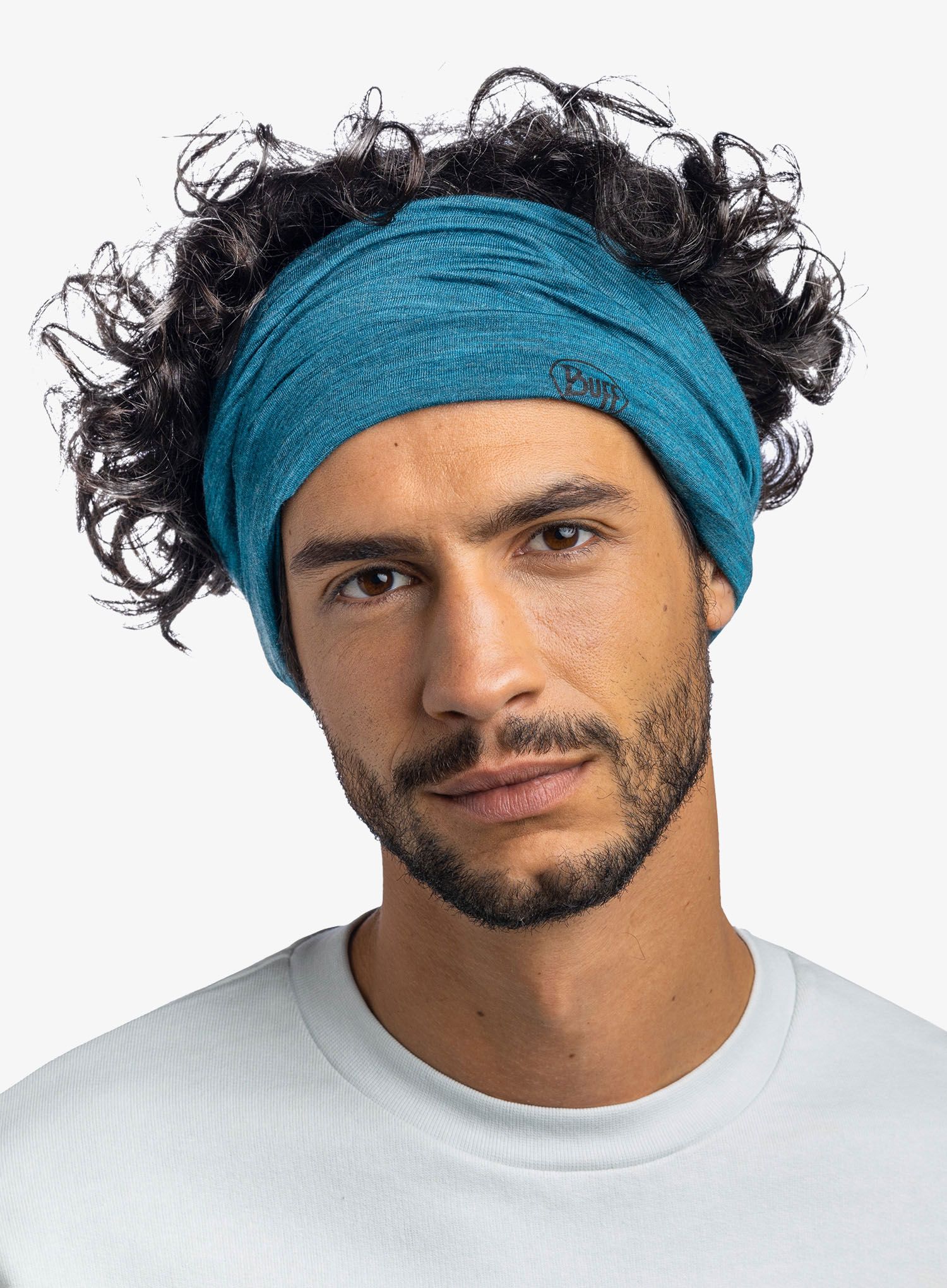 Пов'язка Buff Lightweight Merino Wool - solid teal