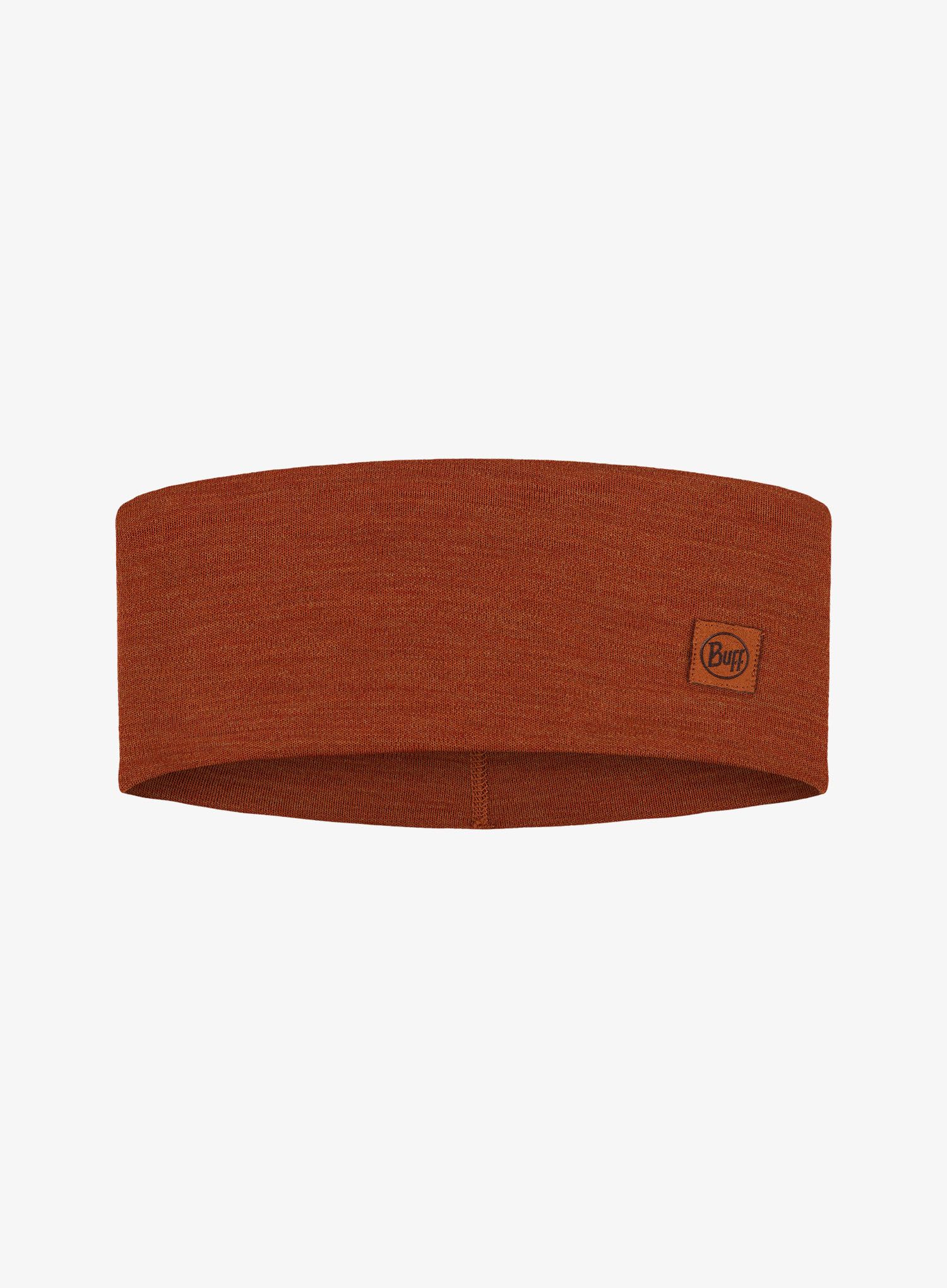 Пов'язка на голову Buff Merino Wide Headband - solid cinnamon