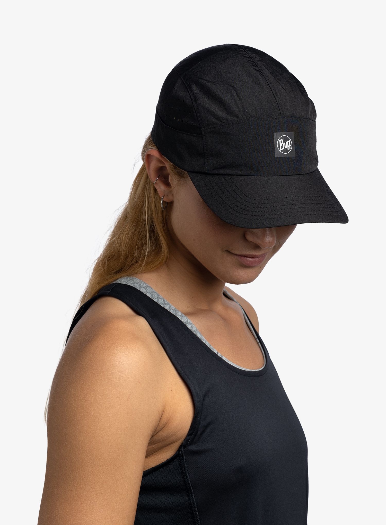 Шапка для бігу Buff Speed Cap - solid black
