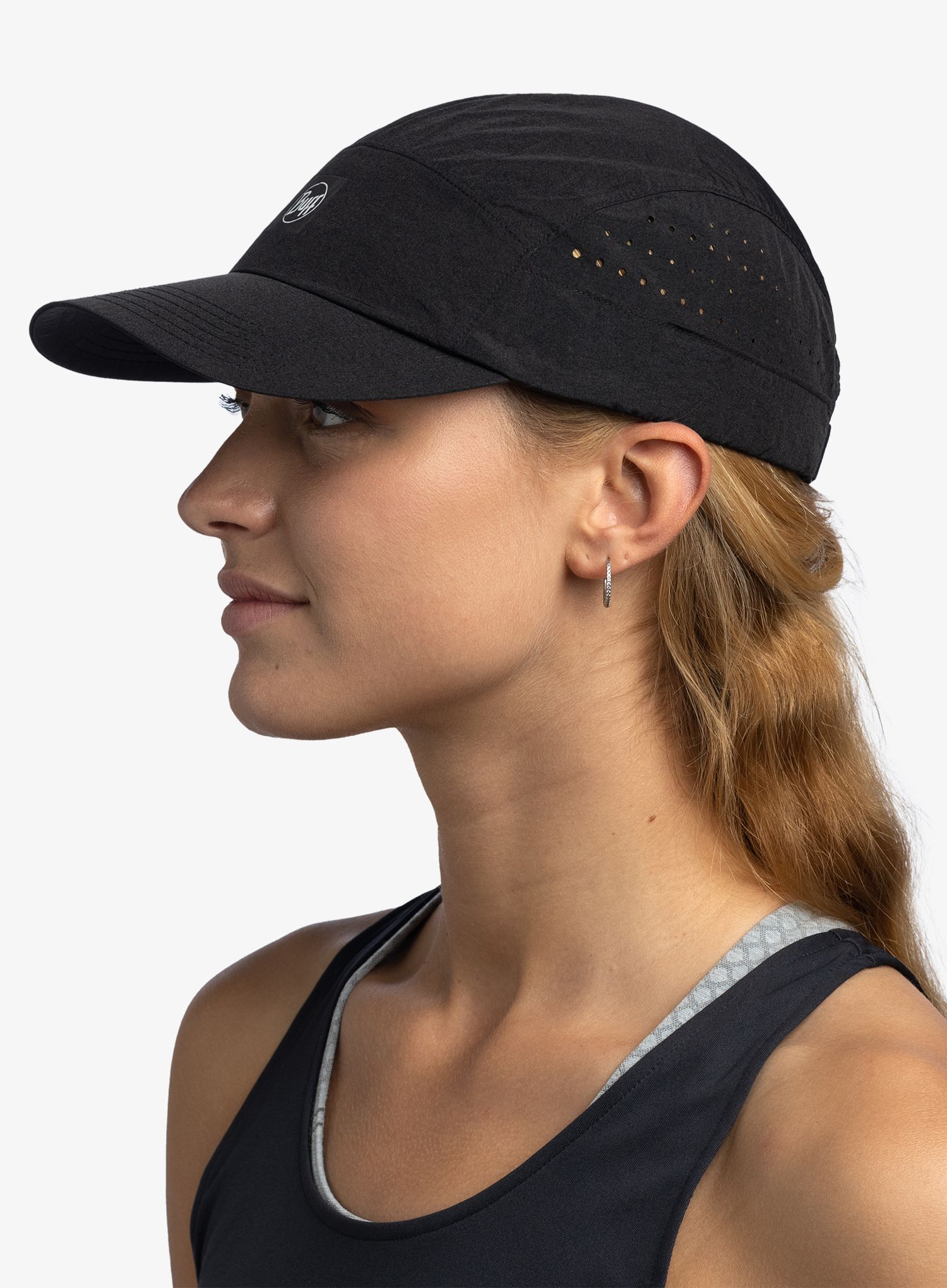 Шапка для бігу Buff Speed Cap - solid black