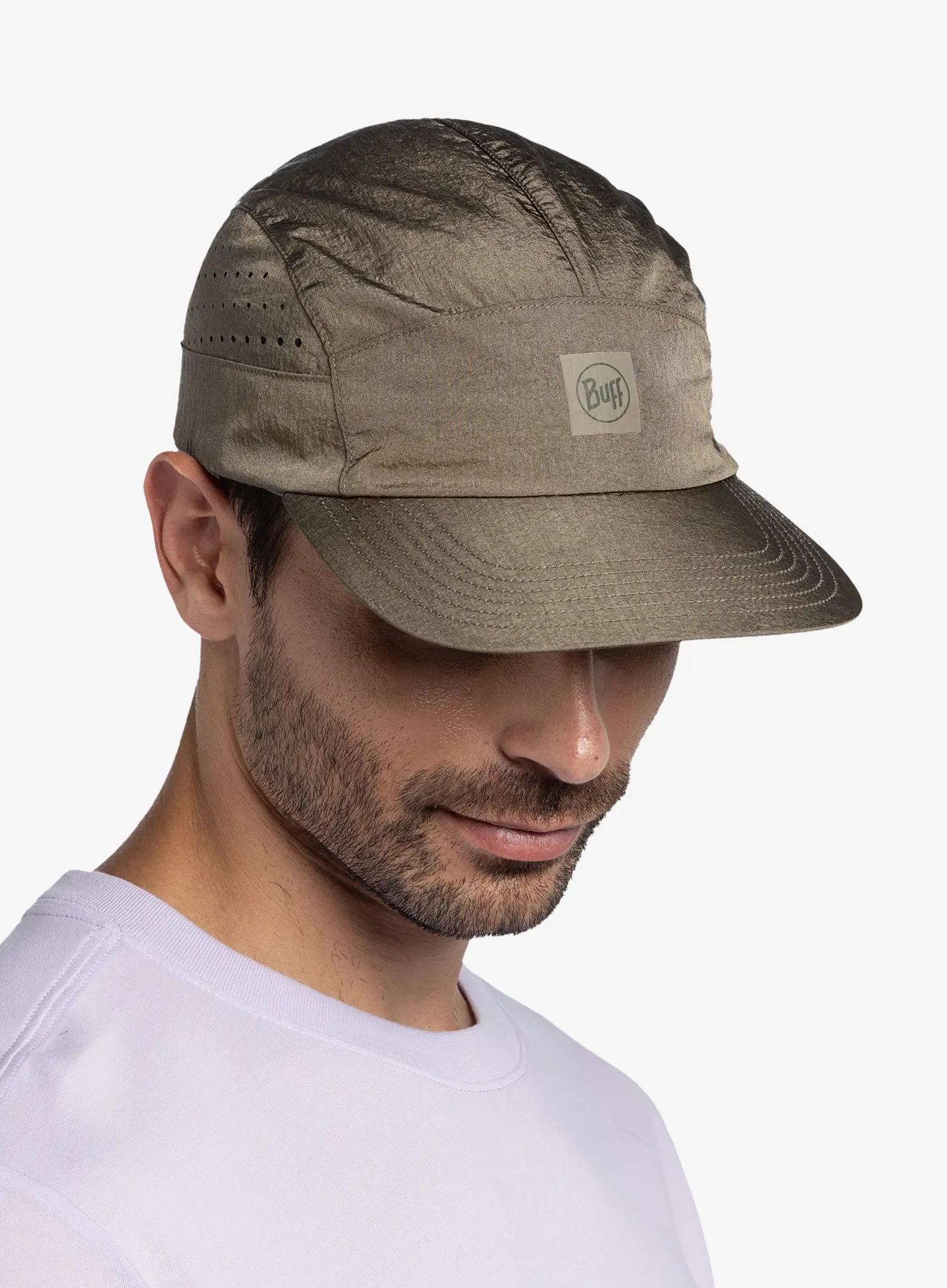 Шапка для бігу Buff Speed Cap - tundra khaki