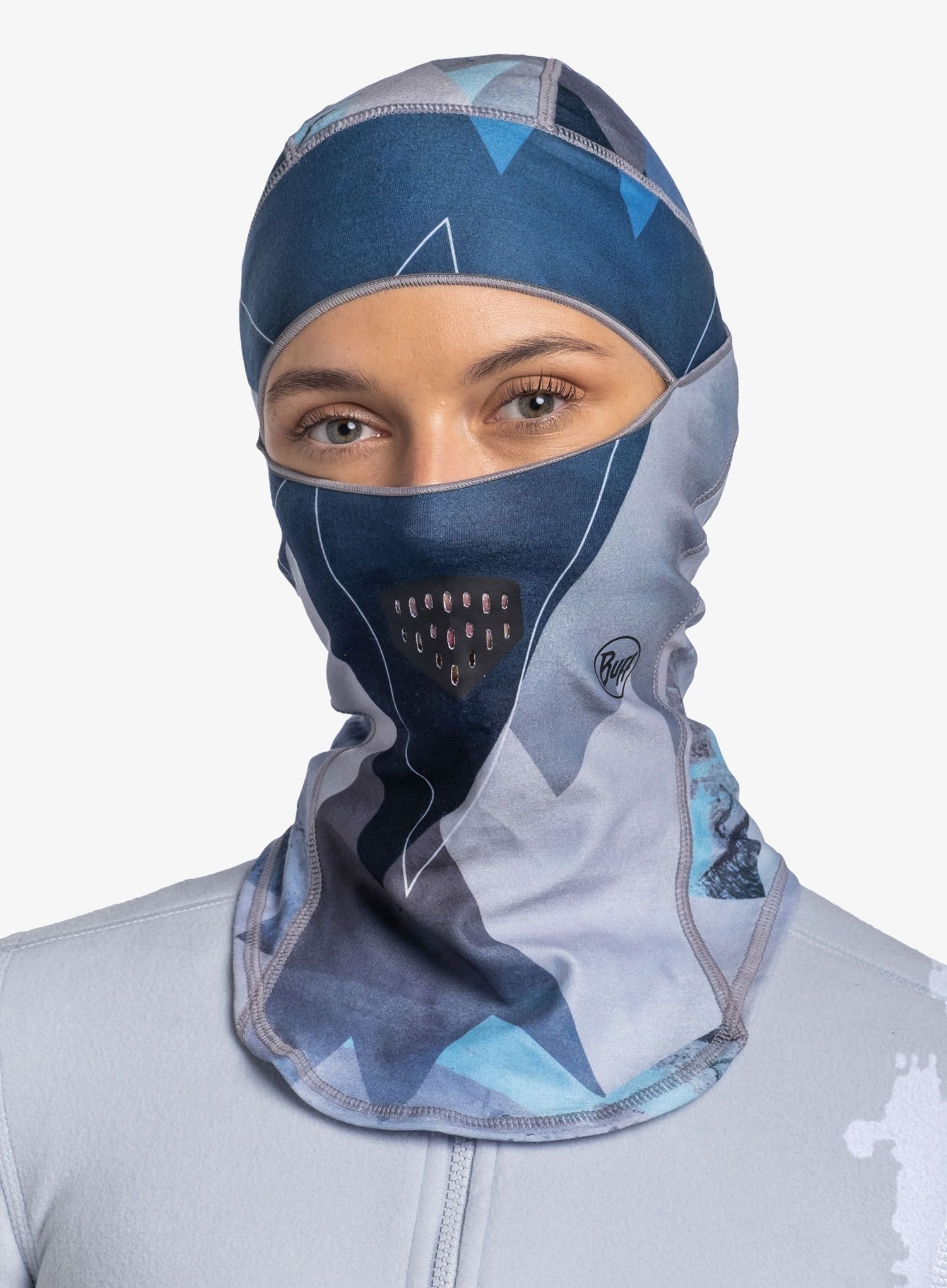 Балаклава Buff Thermonet Hinged Balaclava - synth blue