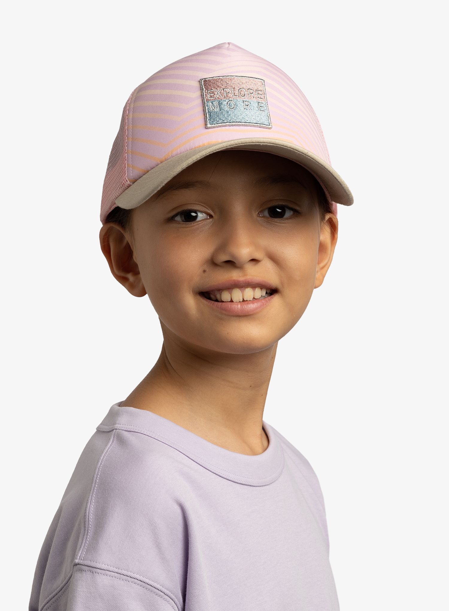 Кепка Buff Trucker Cap Kid - katsy orchid