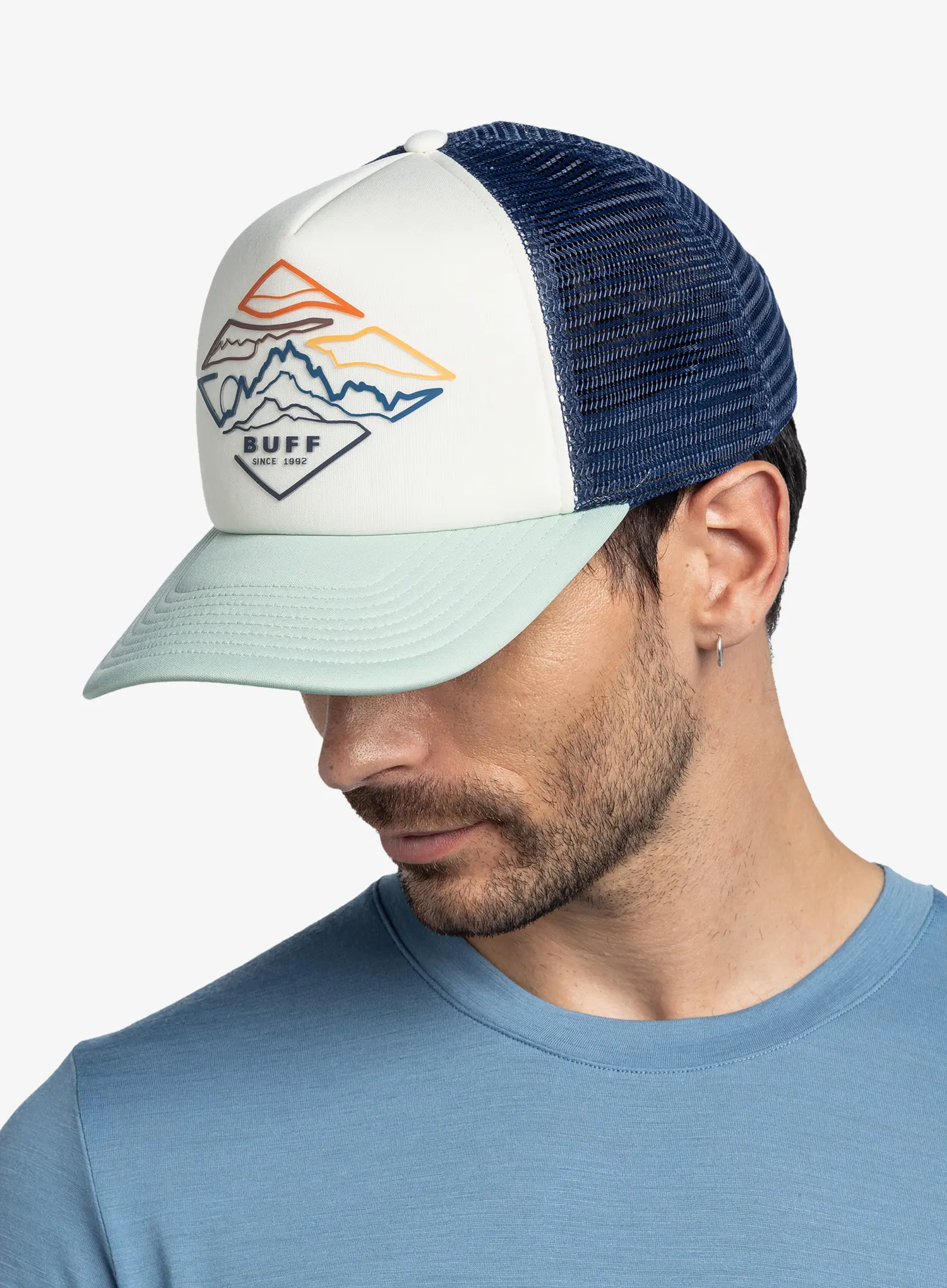 Кепка Buff Trucker Cap - luster flint