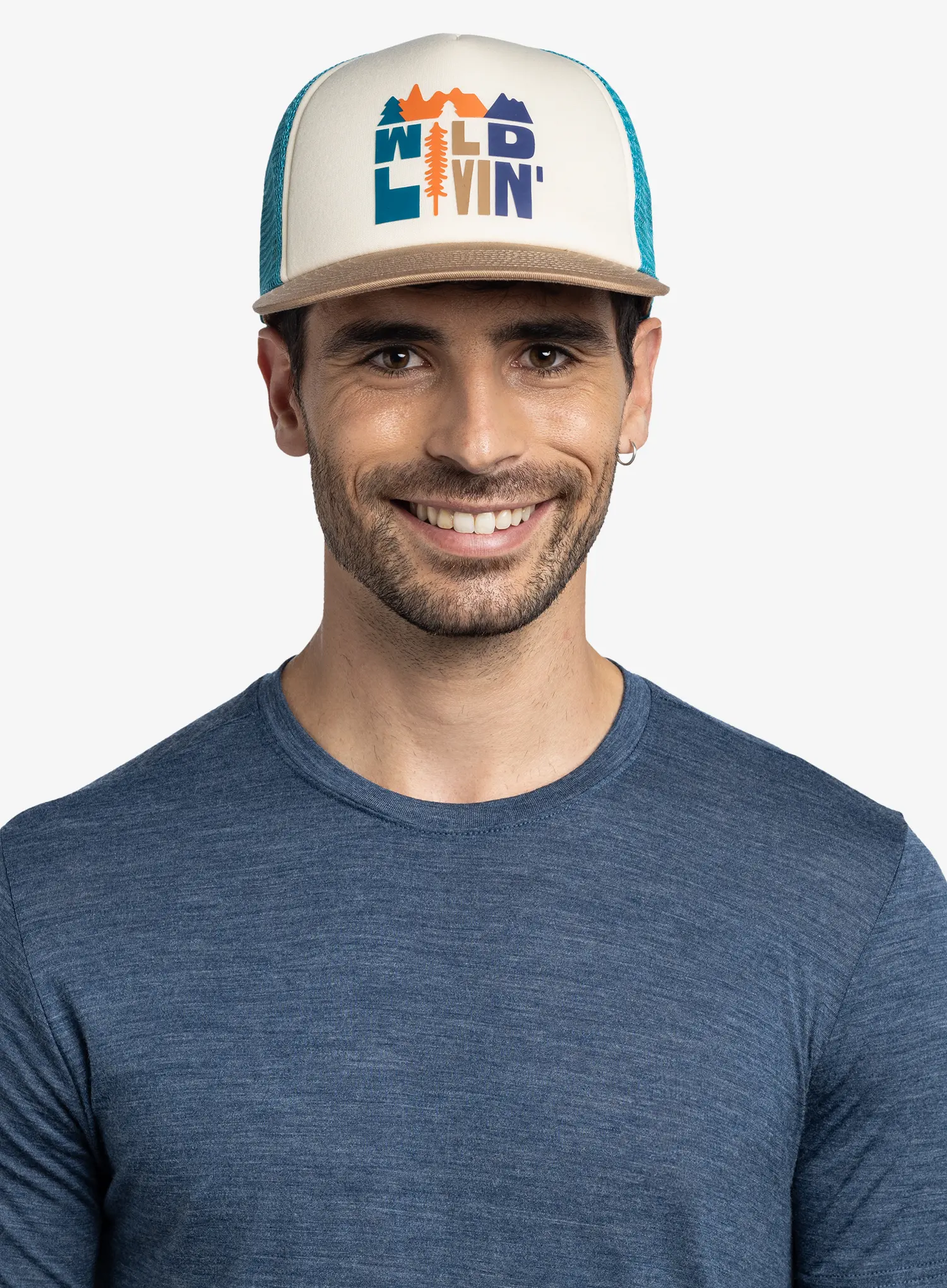 Кепка Buff Trucker Cap - scen multi