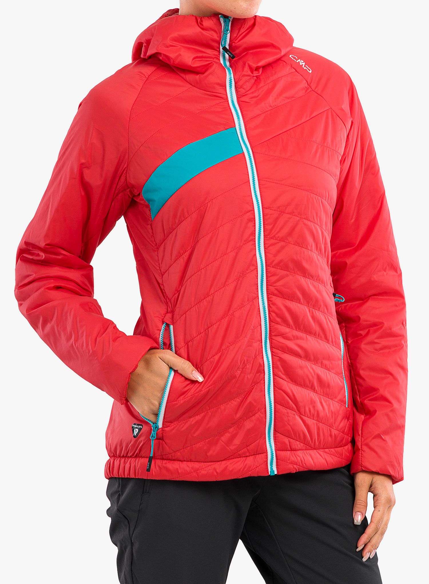 Куртка утеплена CMP Aalia Jacket Fix Hood - campari