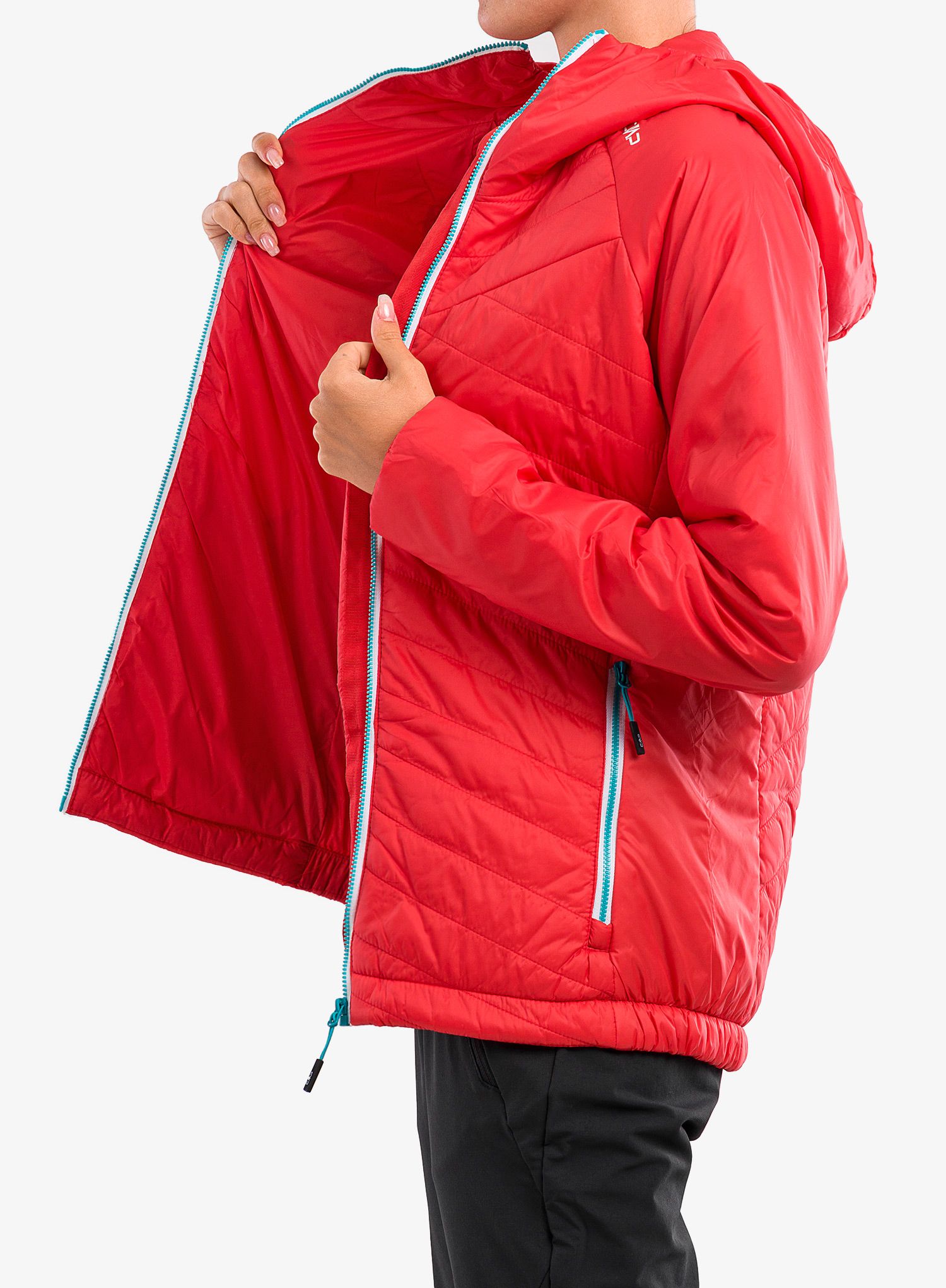 Куртка утеплена CMP Aalia Jacket Fix Hood - campari
