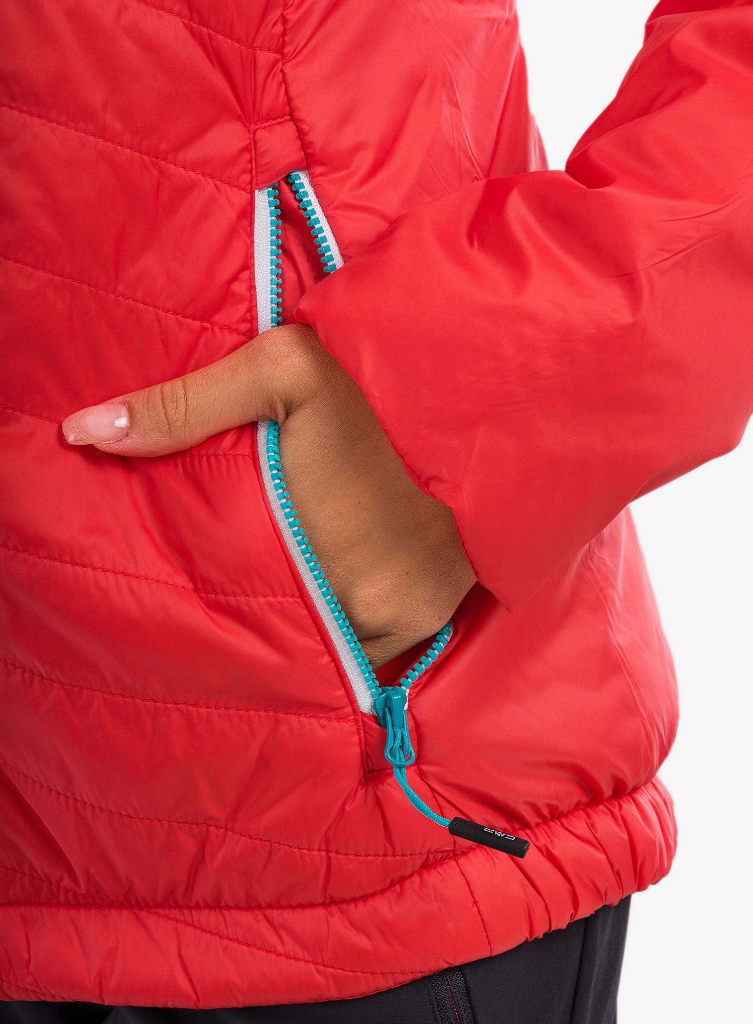 Куртка утеплена CMP Aalia Jacket Fix Hood - campari