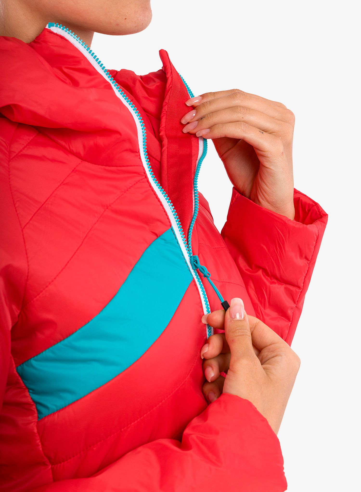 Куртка утеплена CMP Aalia Jacket Fix Hood - campari