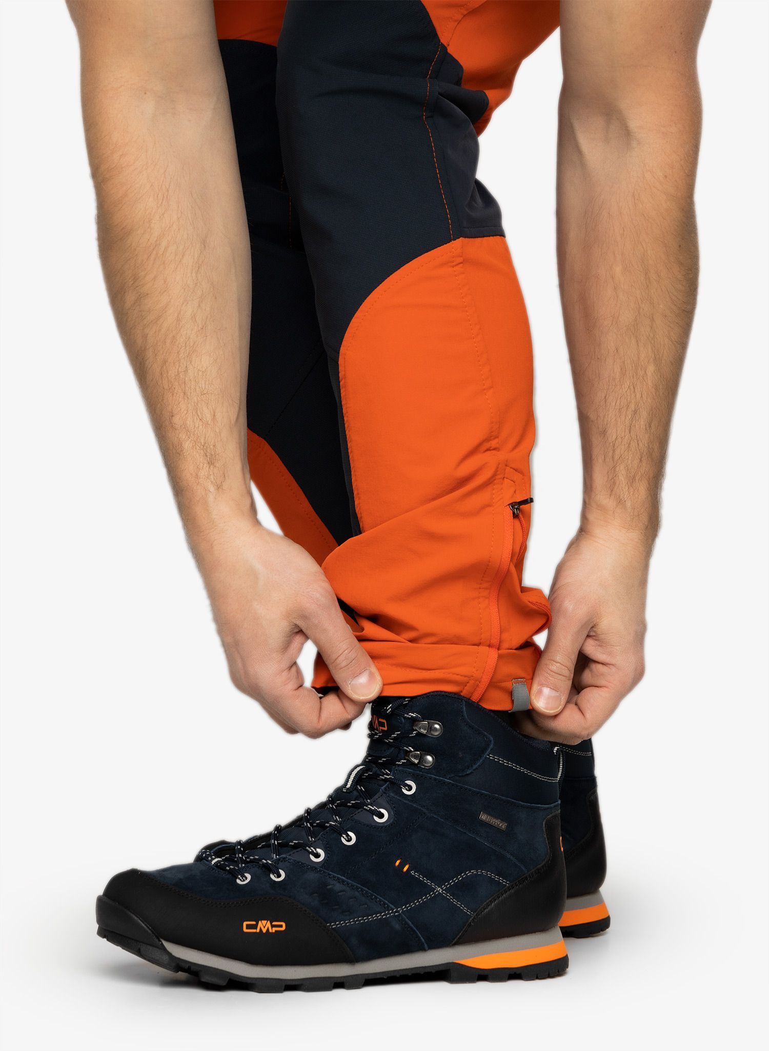 Черевики туристичні високі CMP Alcor Mid WP - antracite/orange