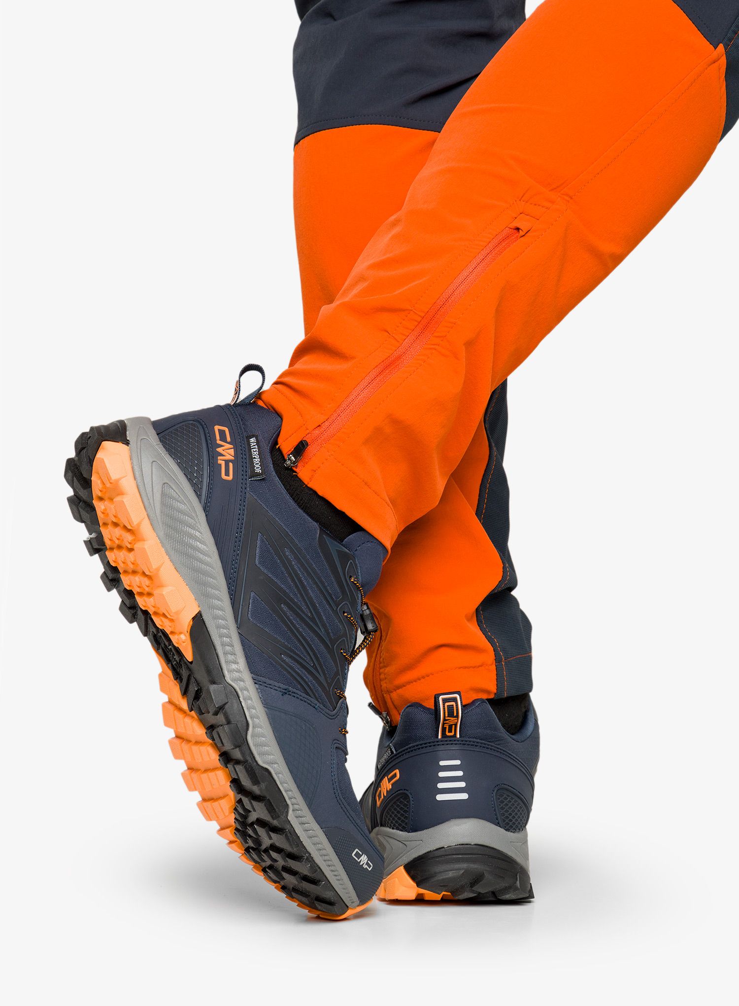 Черевики для трейлу CMP Atik Wp Trail Running Shoes - b.blue-f.orange