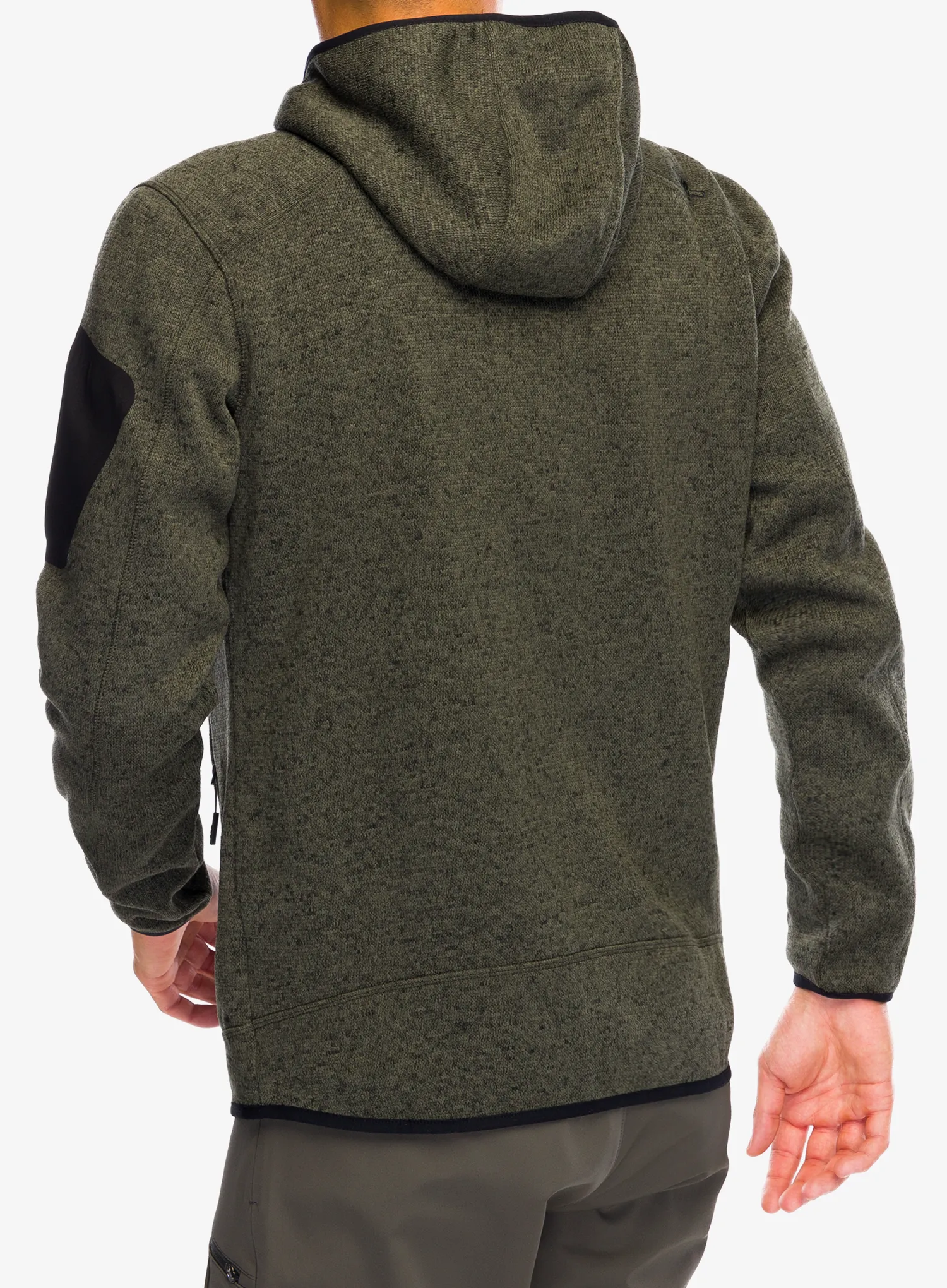Куртка флісова CMP Borgis Fix Hood Jacket - olive/nero