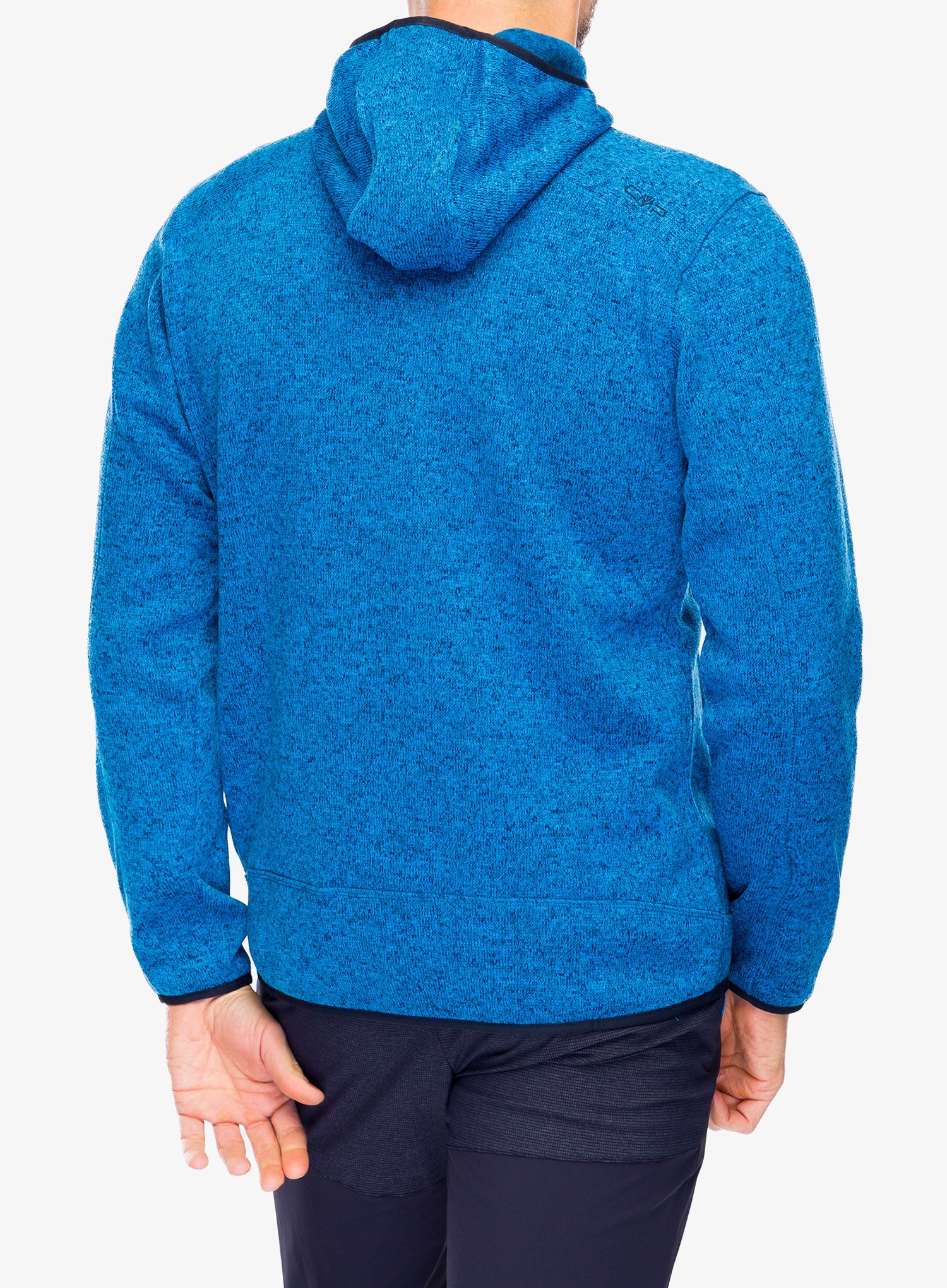 Куртка флісова CMP Borgis Fix Hood Jacket - river/black blue