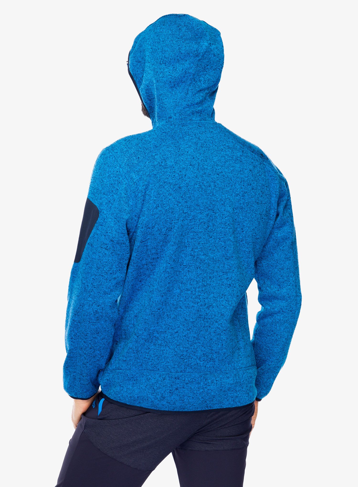 Куртка флісова CMP Borgis Fix Hood Jacket - river/black blue