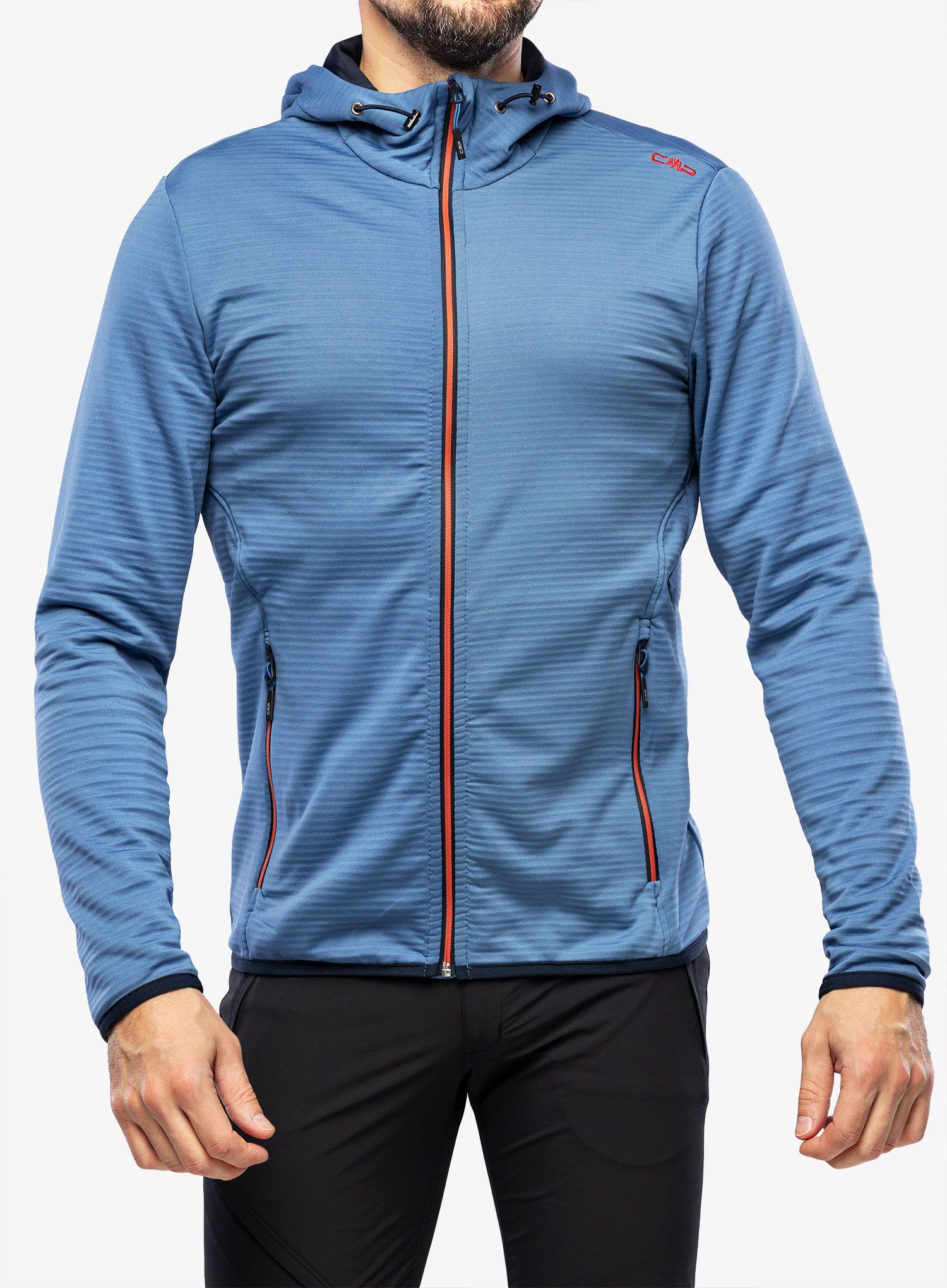 Фліска CMP Edge Jacket Fix Hood - bluestone