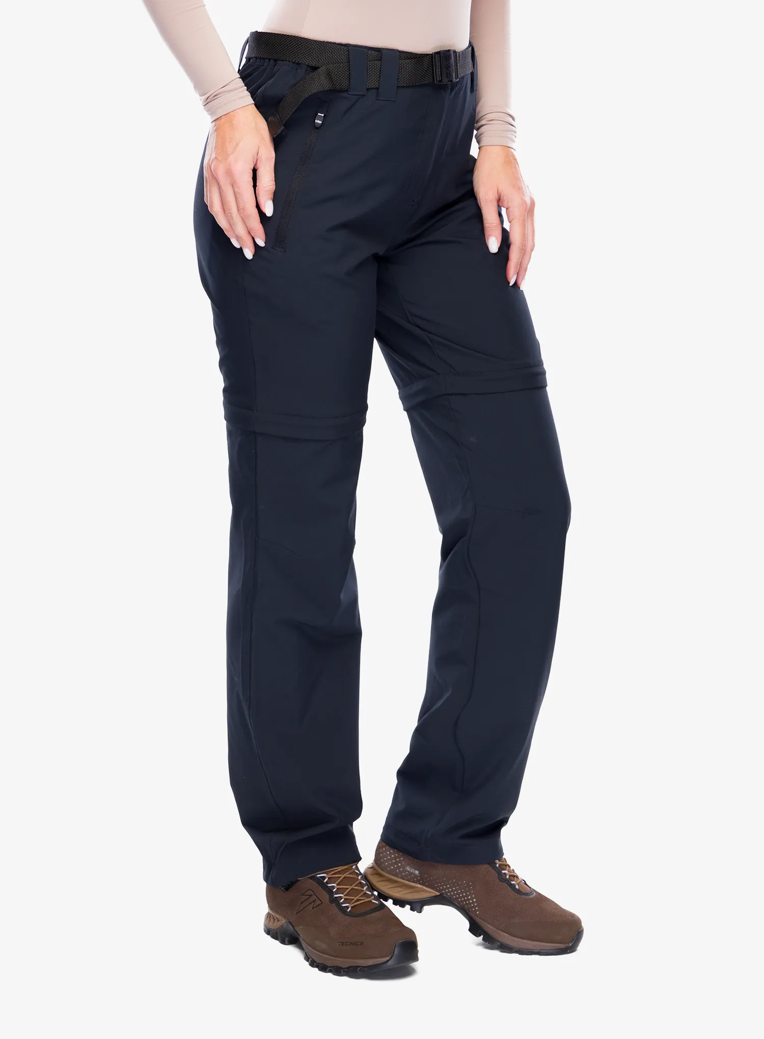 Штани трансформери жіночі CMP Evelynn Zip Off Pant - antracite