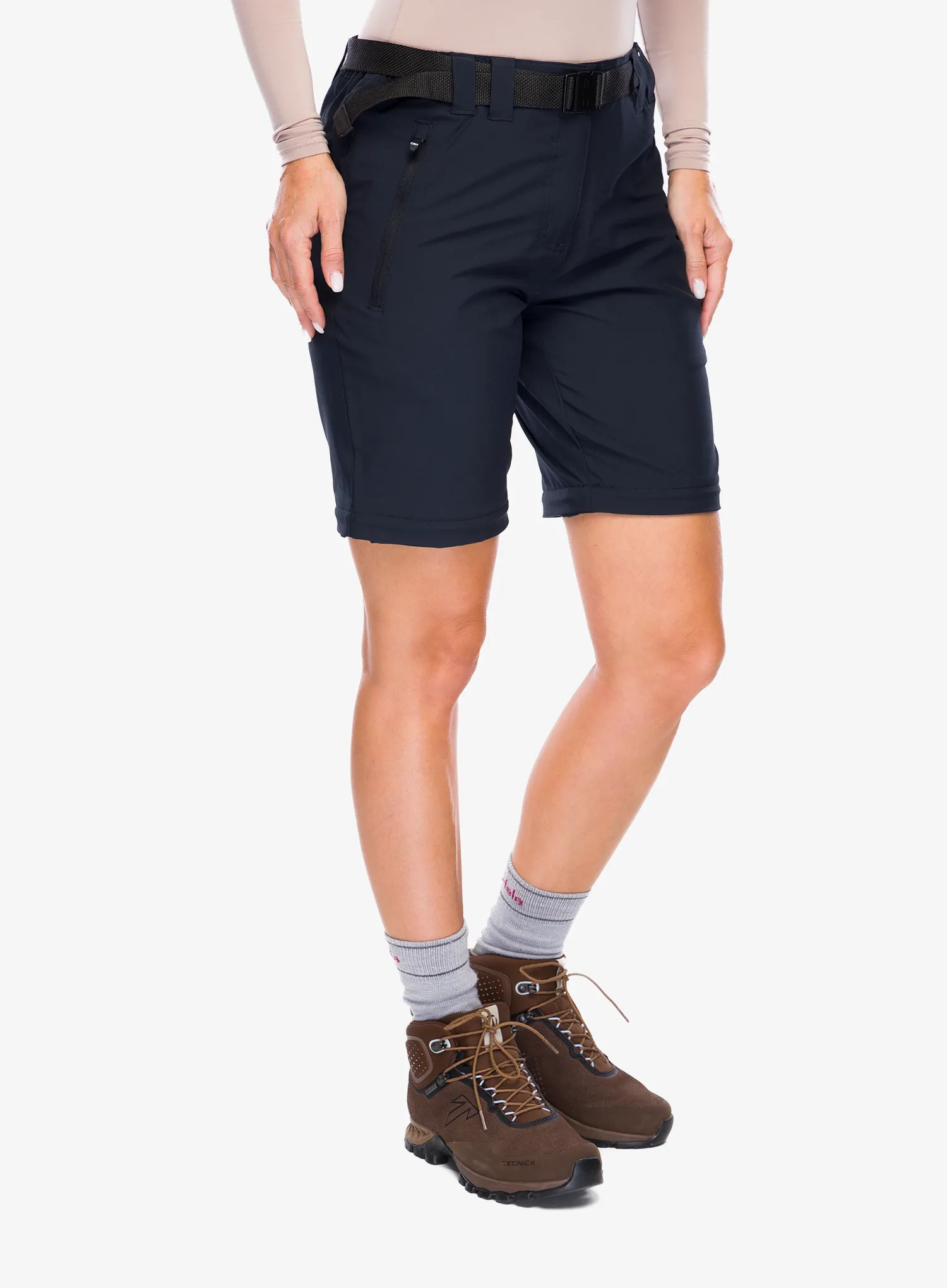 Штани трансформери жіночі CMP Evelynn Zip Off Pant - antracite