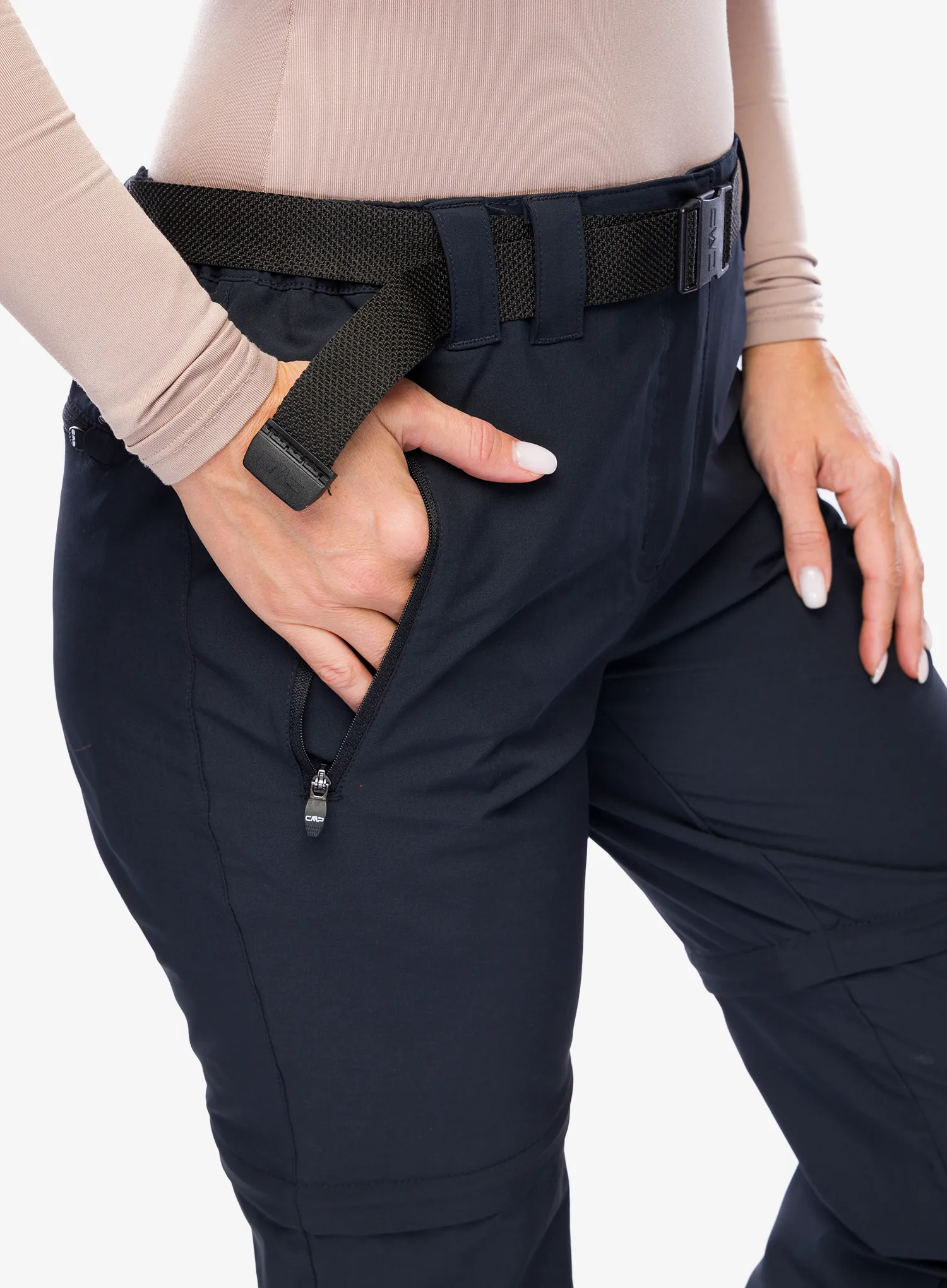 Штани трансформери жіночі CMP Evelynn Zip Off Pant - antracite