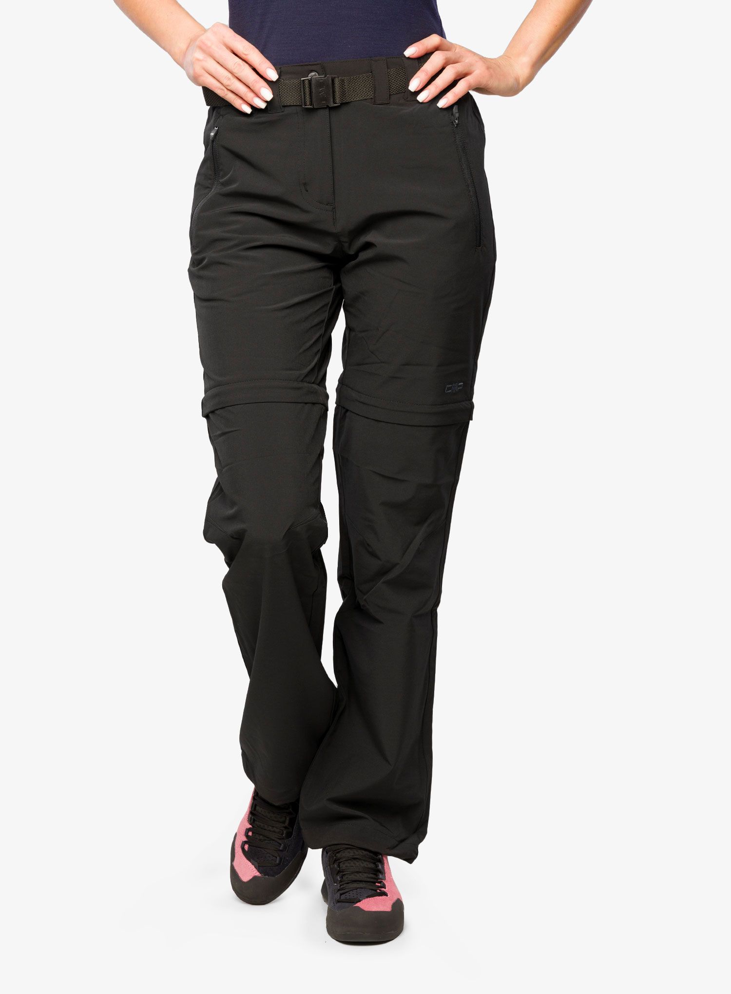 Штани трансформери жіночі CMP Evelynn Zip Off Pant - nero
