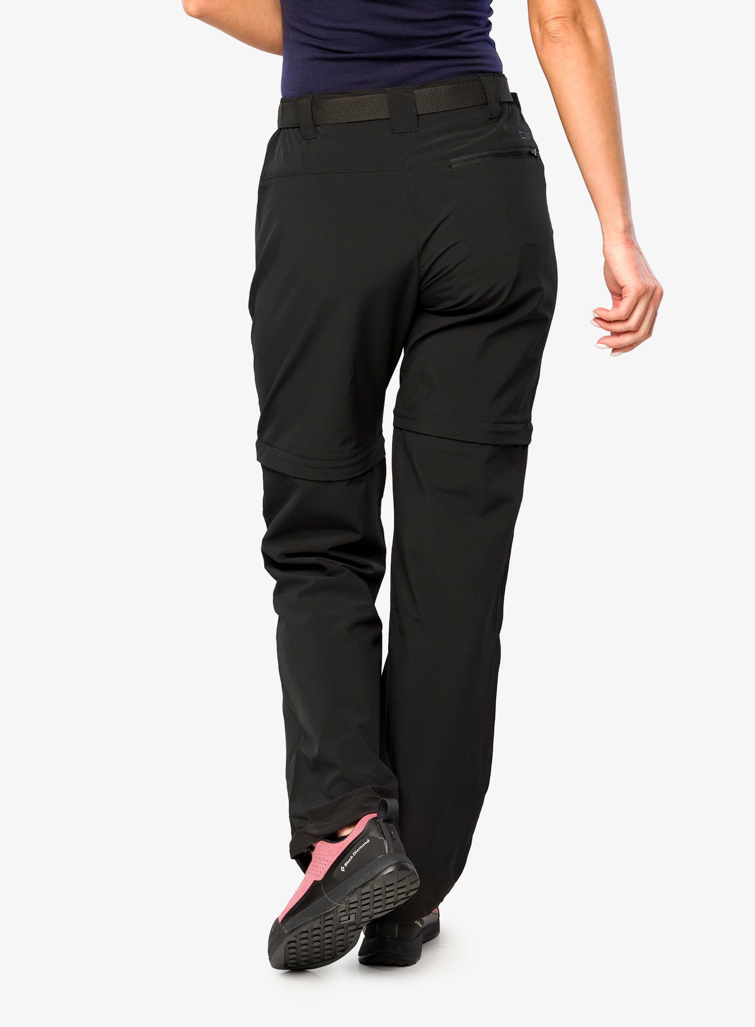 Штани трансформери жіночі CMP Evelynn Zip Off Pant - nero