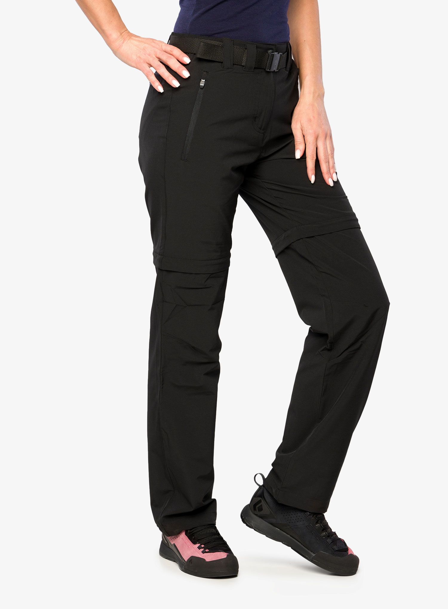 Штани трансформери жіночі CMP Evelynn Zip Off Pant - nero