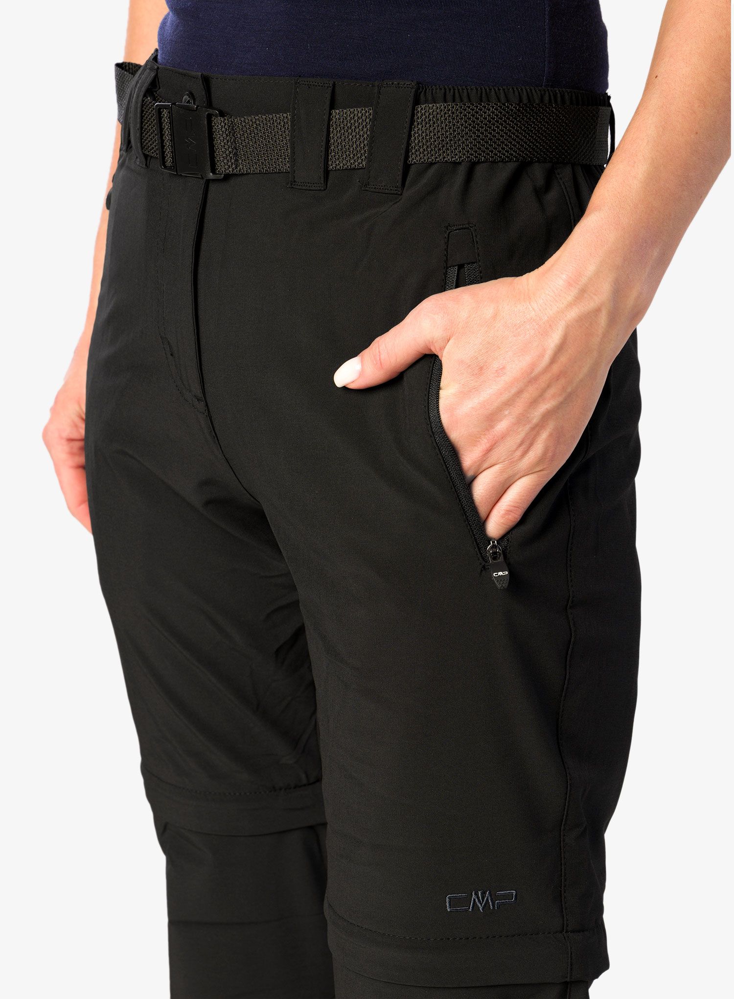 Штани трансформери жіночі CMP Evelynn Zip Off Pant - nero