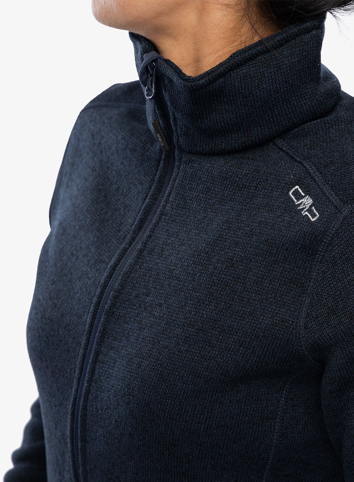 Фліска жіноча CMP Haze Jacket Knitted - b.blue