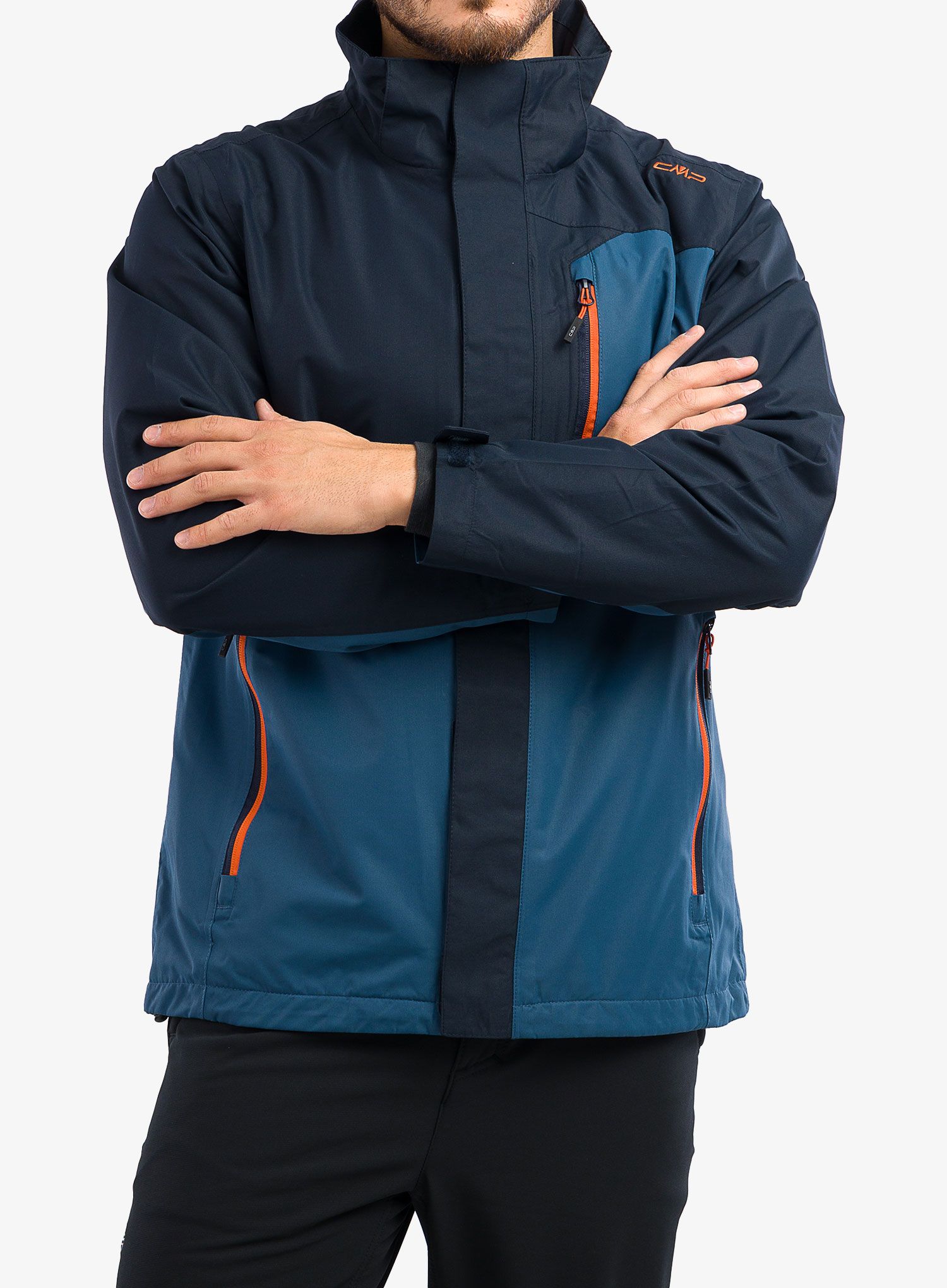 Куртка 3в1 CMP Hugo Jacket Zip Hood - black blue