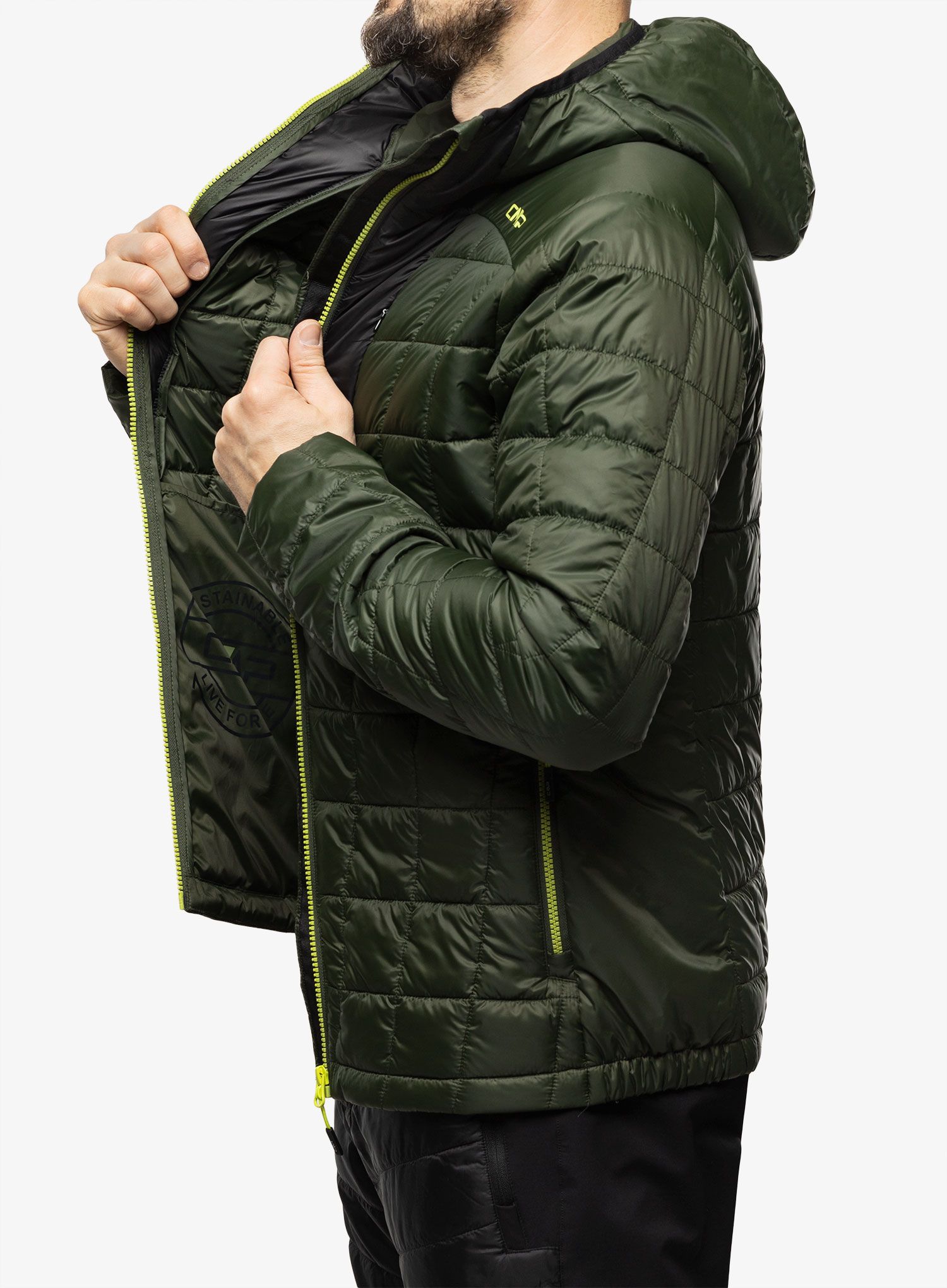 Куртка утеплена CMP Jacket Fix Hood Master - oil green