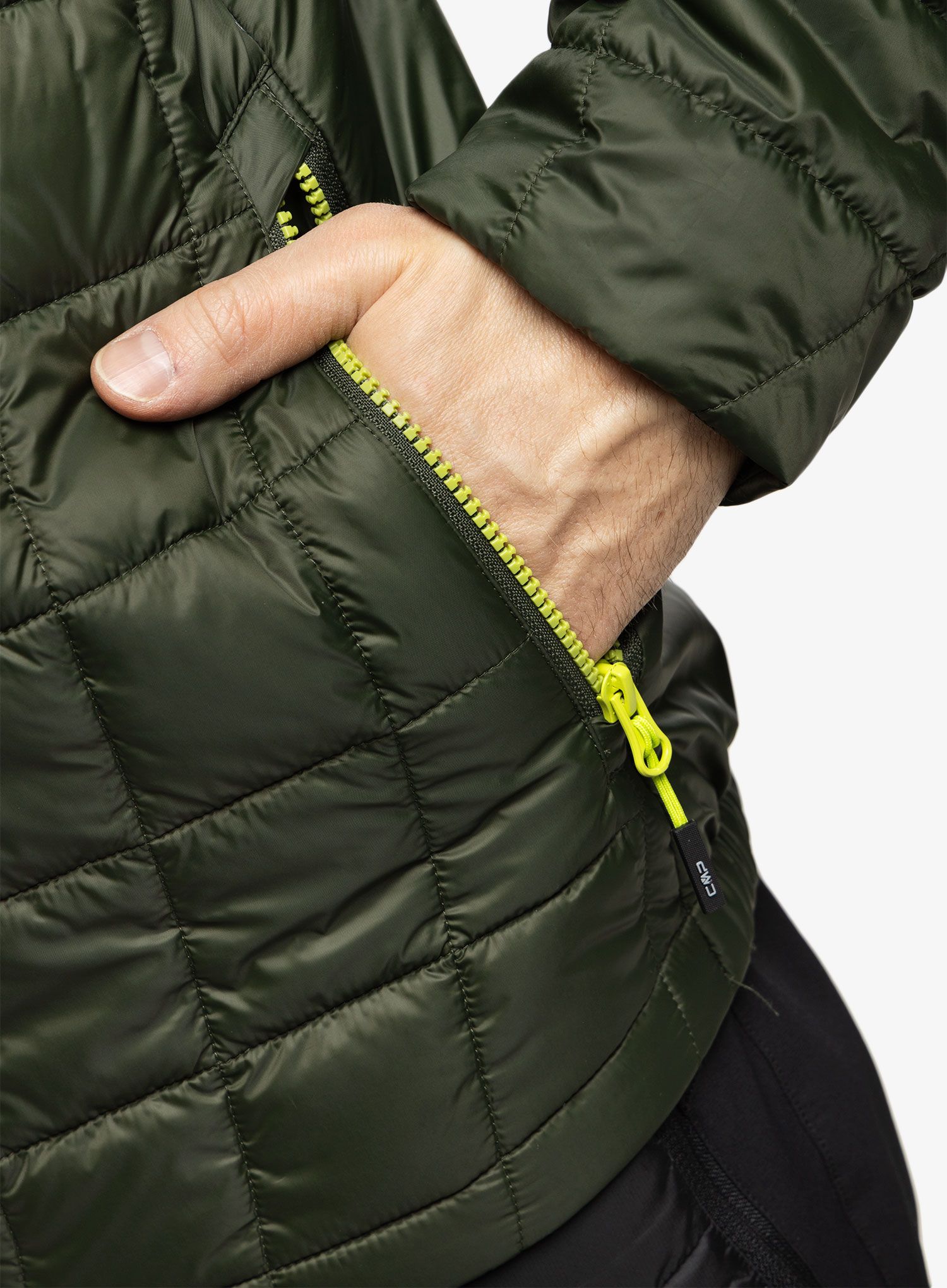 Куртка утеплена CMP Jacket Fix Hood Master - oil green