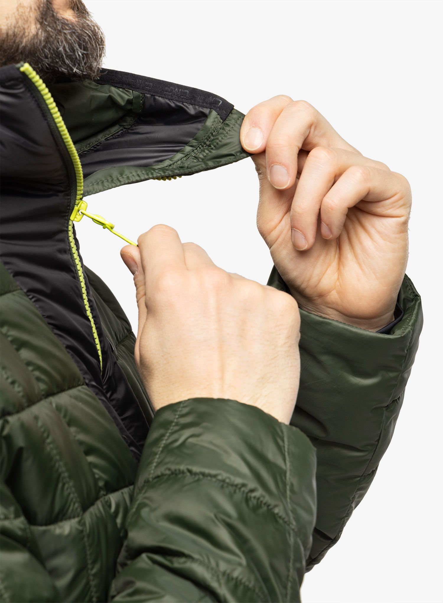 Куртка утеплена CMP Jacket Fix Hood Master - oil green