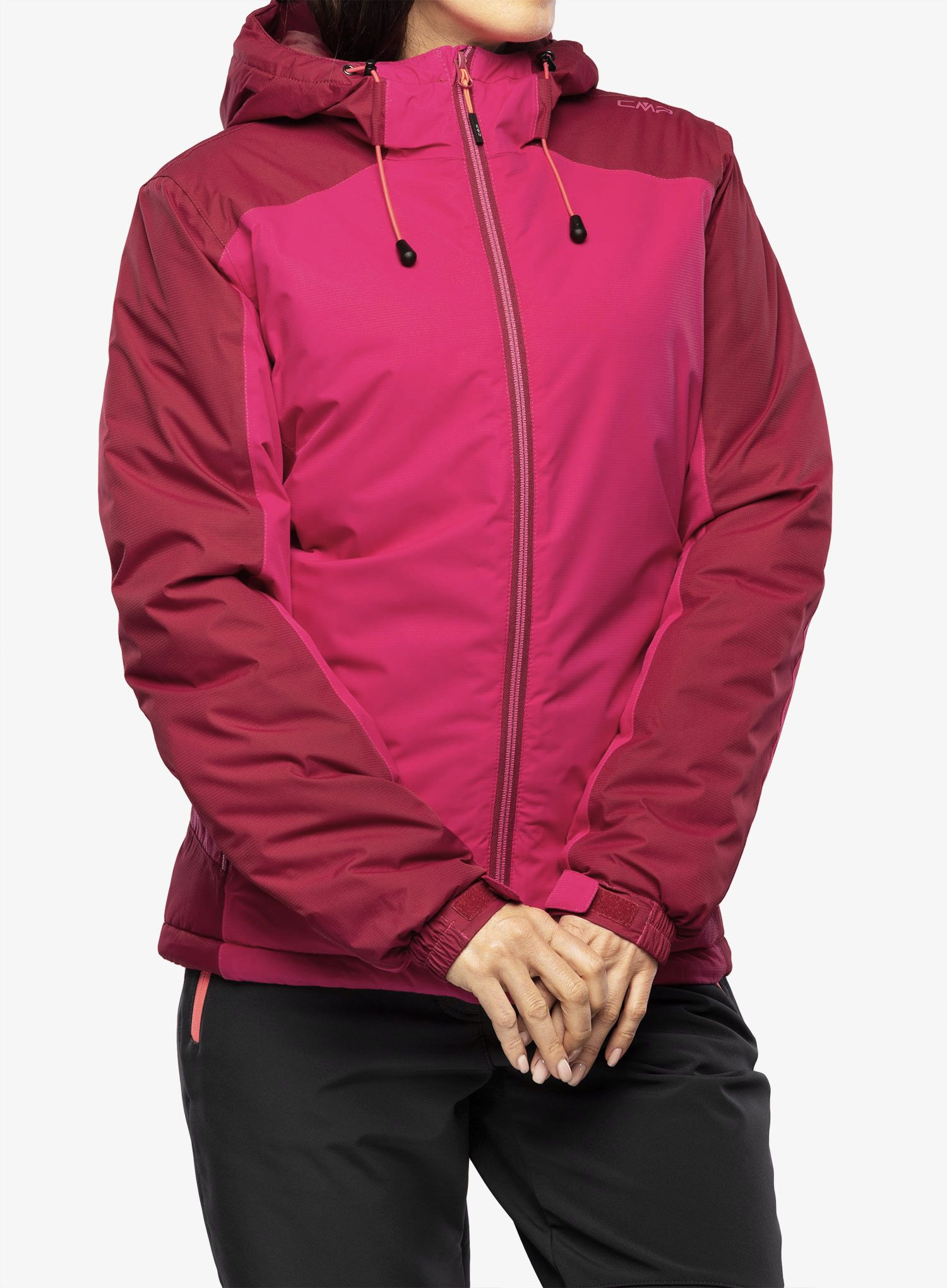 Куртка утеплена жіноча CMP Jacket Fix Hood Teemo - fuxia