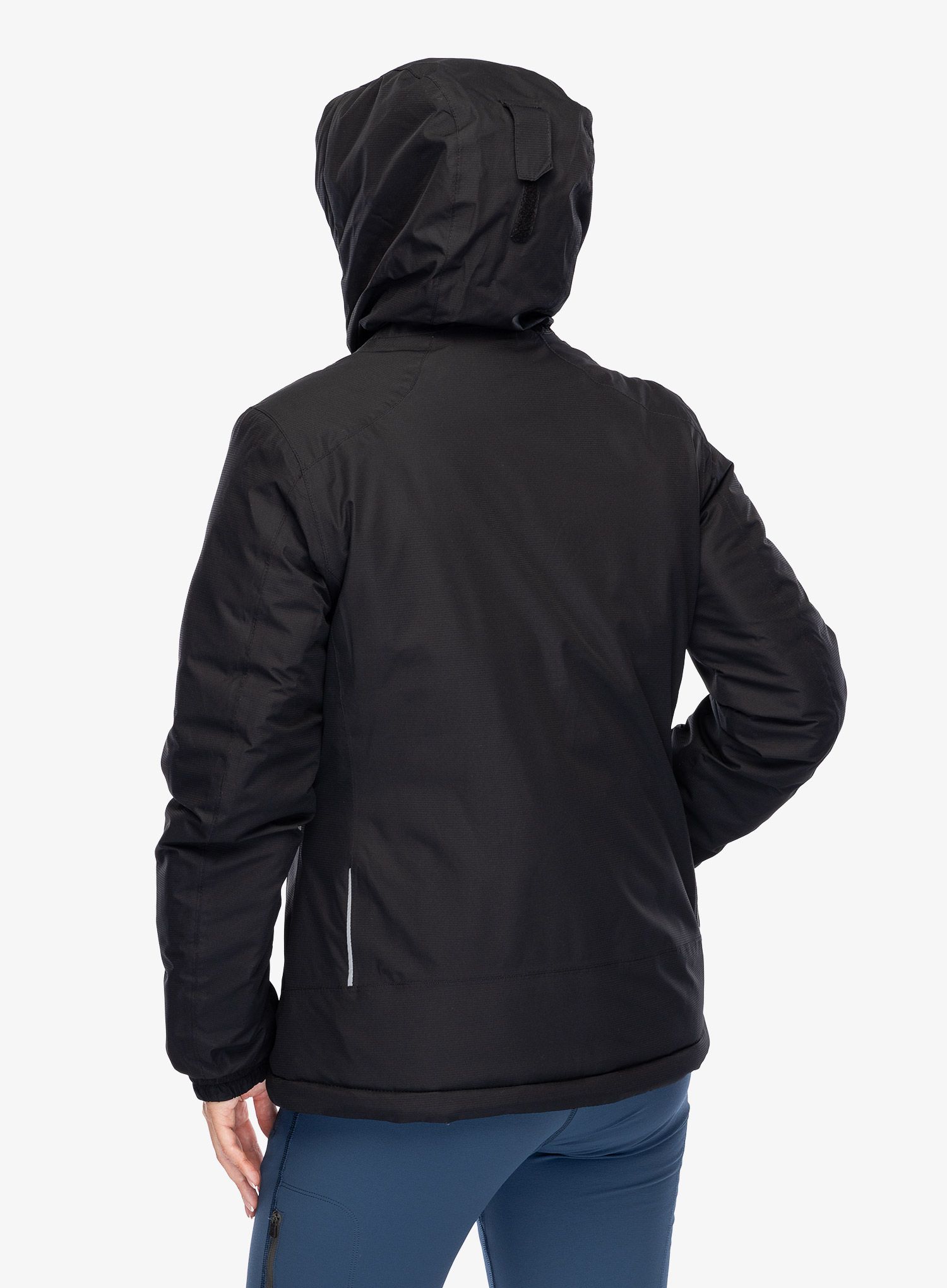 Куртка утеплена жіноча CMP Jacket Fix Hood Teemo - nero