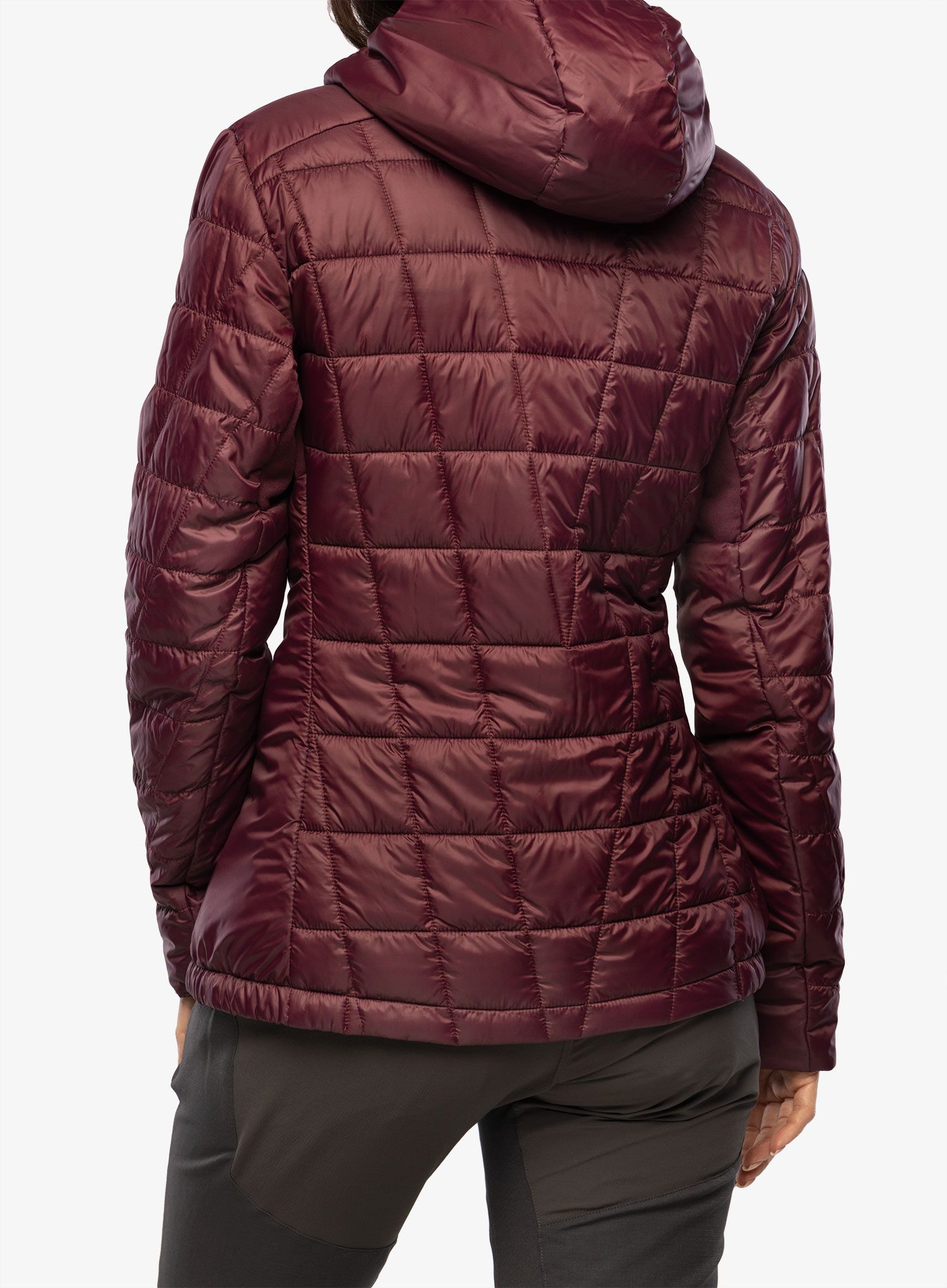 Куртка утеплена жіноча CMP Jacket Fix Hood Ziggs - burgundy